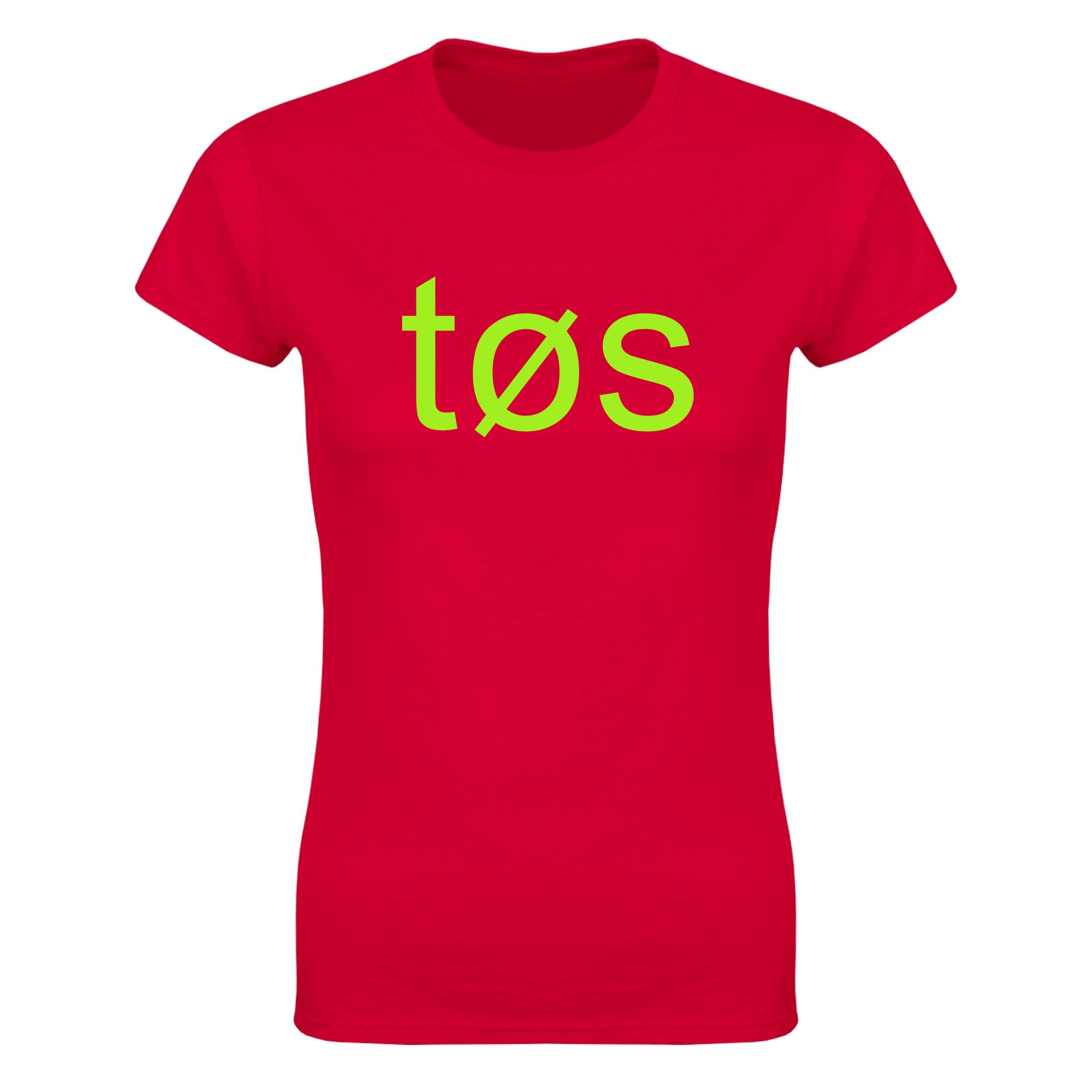Tøs - Dame t-skjorte – Red
