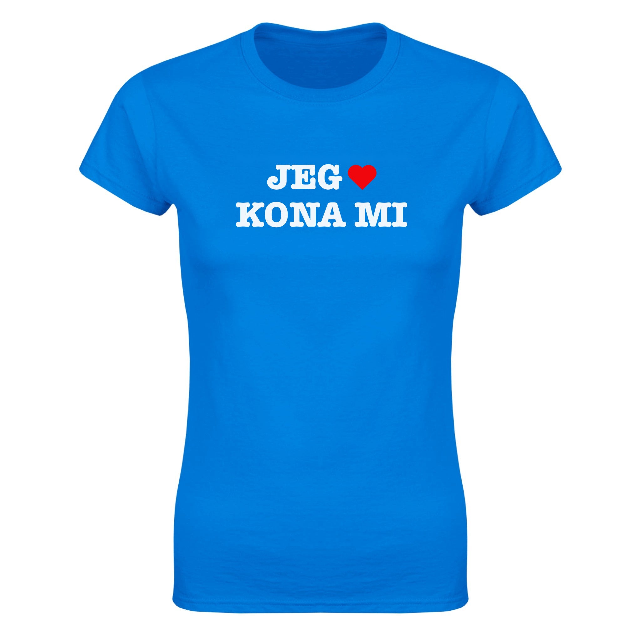 Jeg elsker kona mi - Dame t-skjorte – Royal