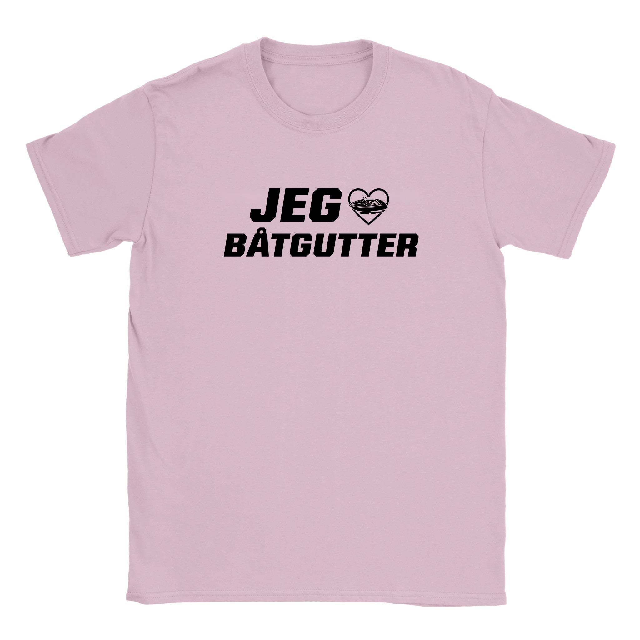 Jeg elsker båtgutter - Baby tee – Light Pink