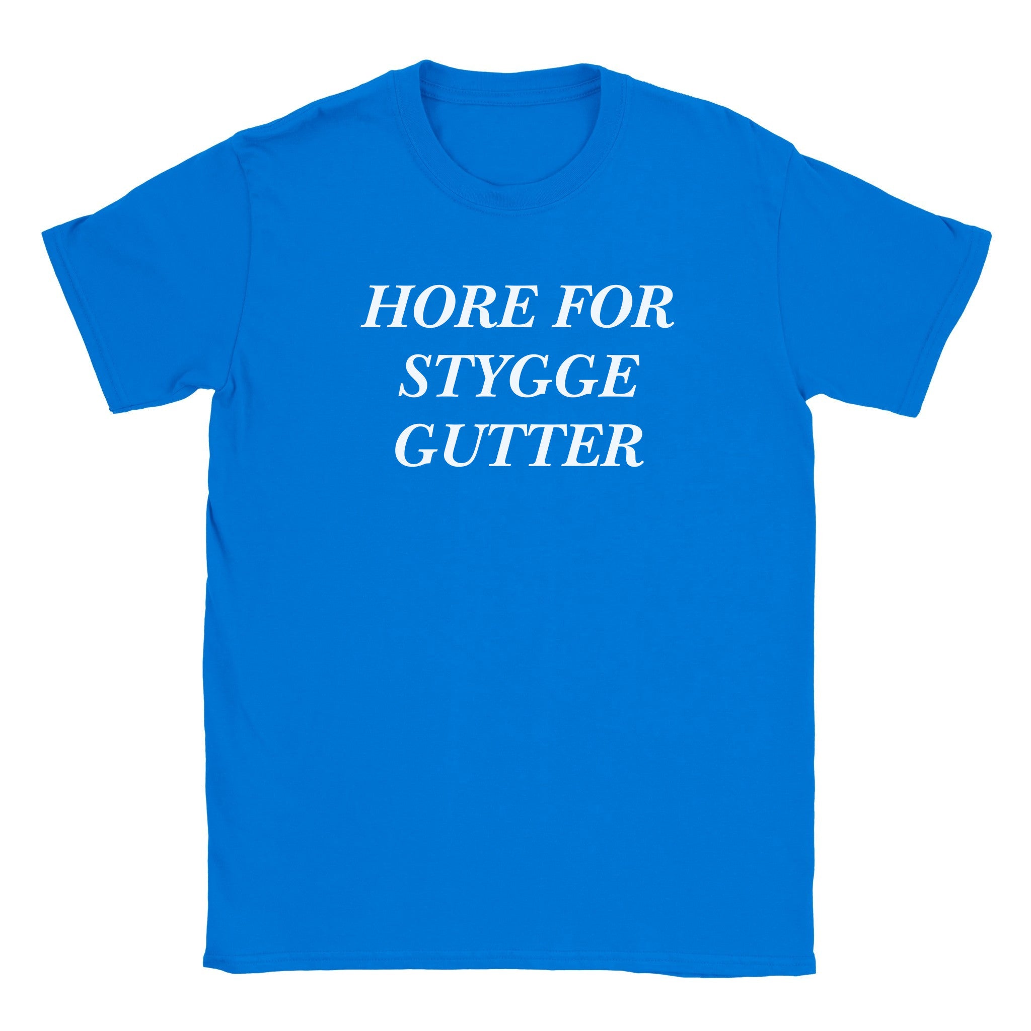 Hore for stygge gutter - Baby tee – Royal