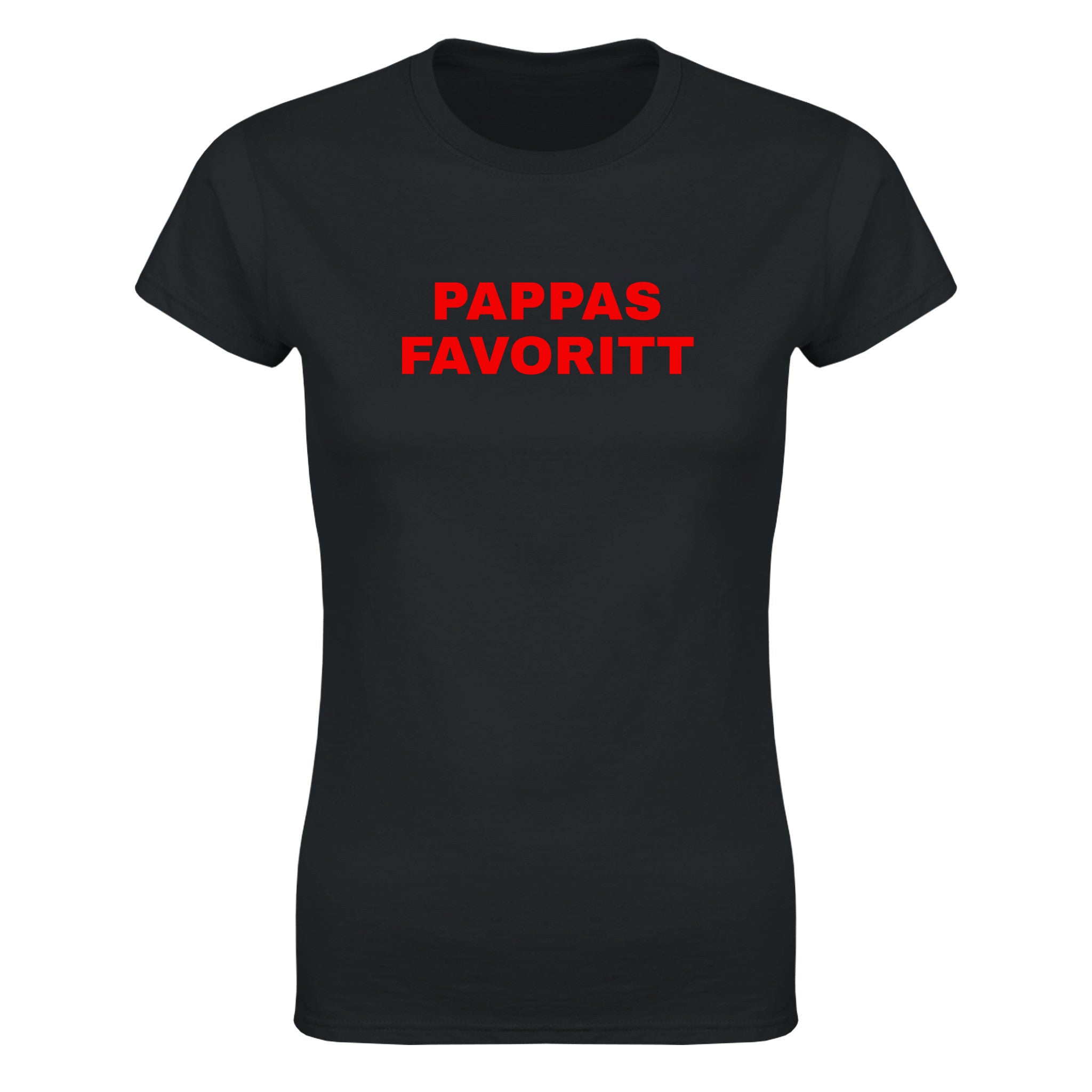 Pappas favoritt - Dame t-skjorte – Black