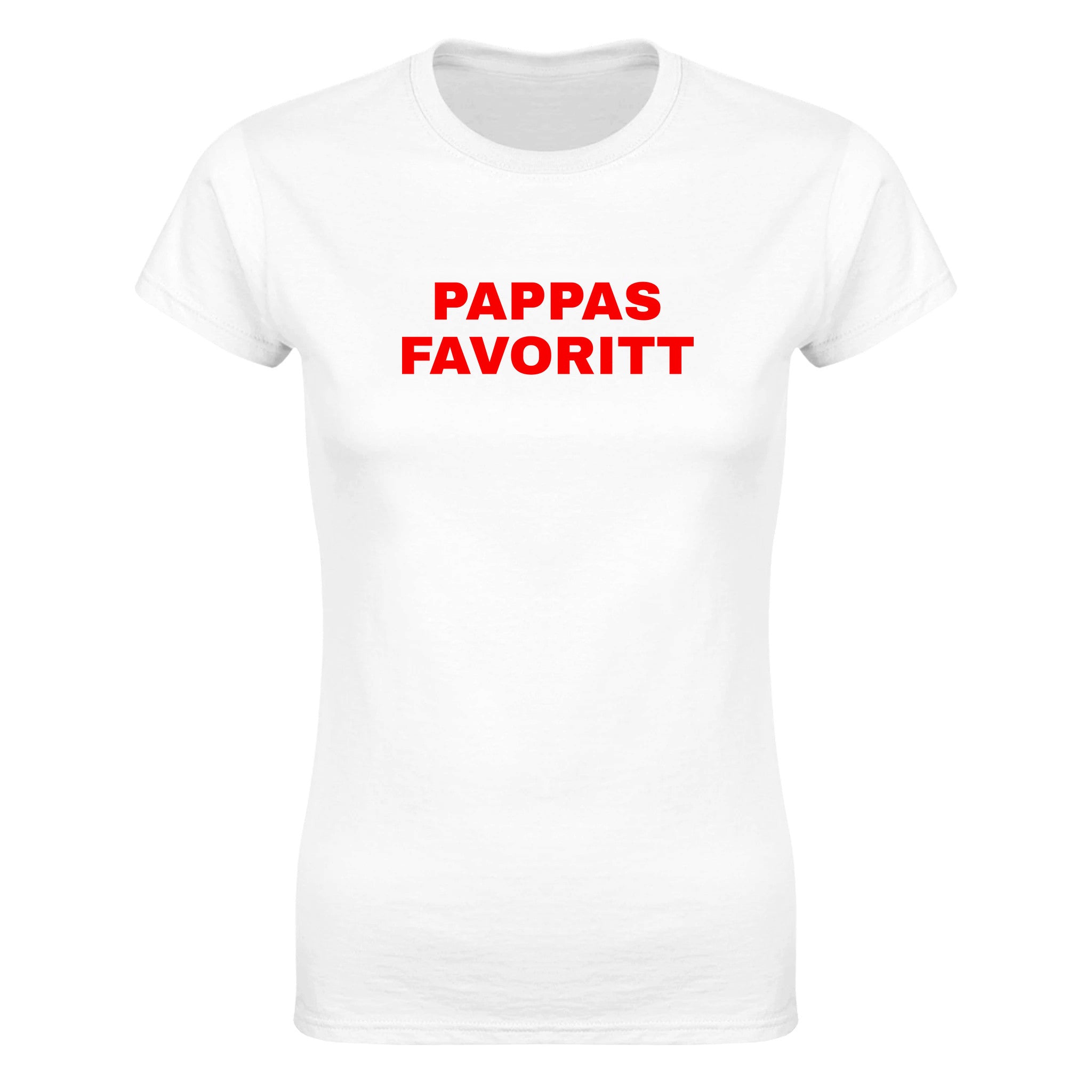 Pappas favoritt - Dame t-skjorte – White