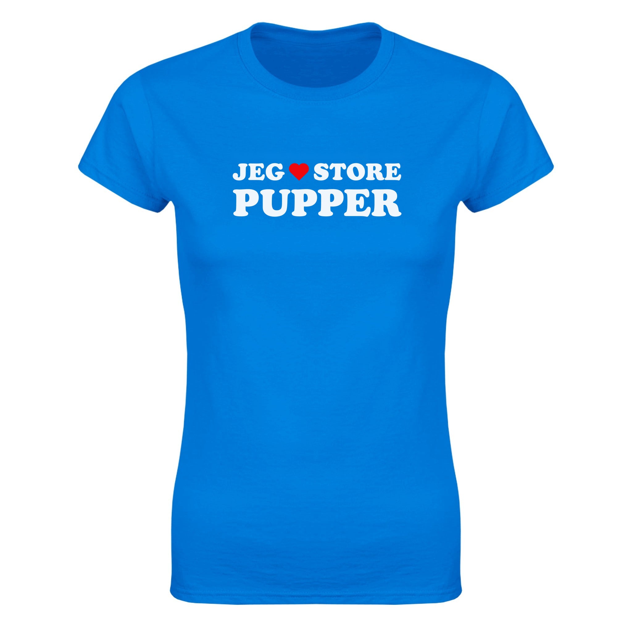 Jeg elsker store pupper - Dame t-skjorte – Royal