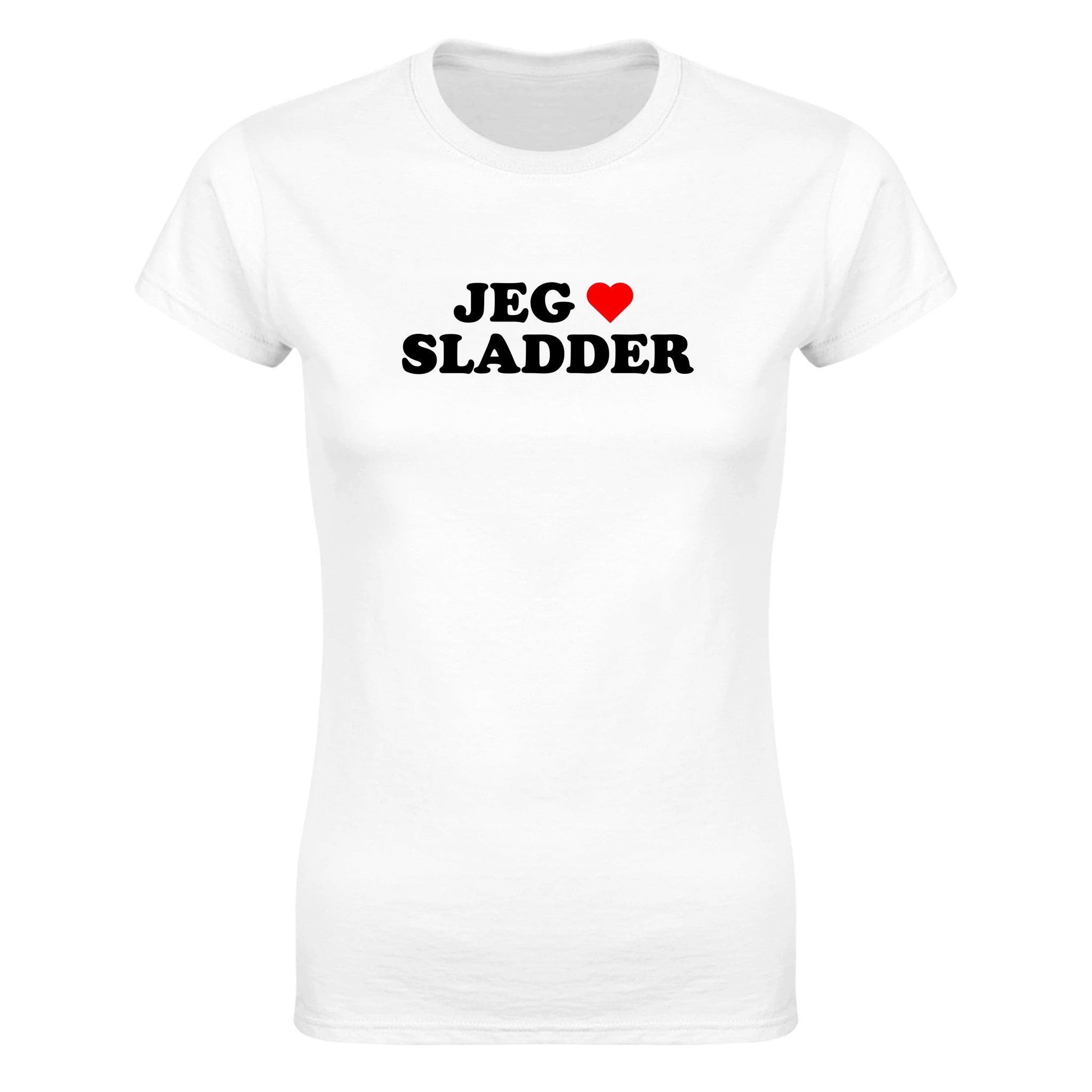 Jeg elsker sladder - Dame t-skjorte – White