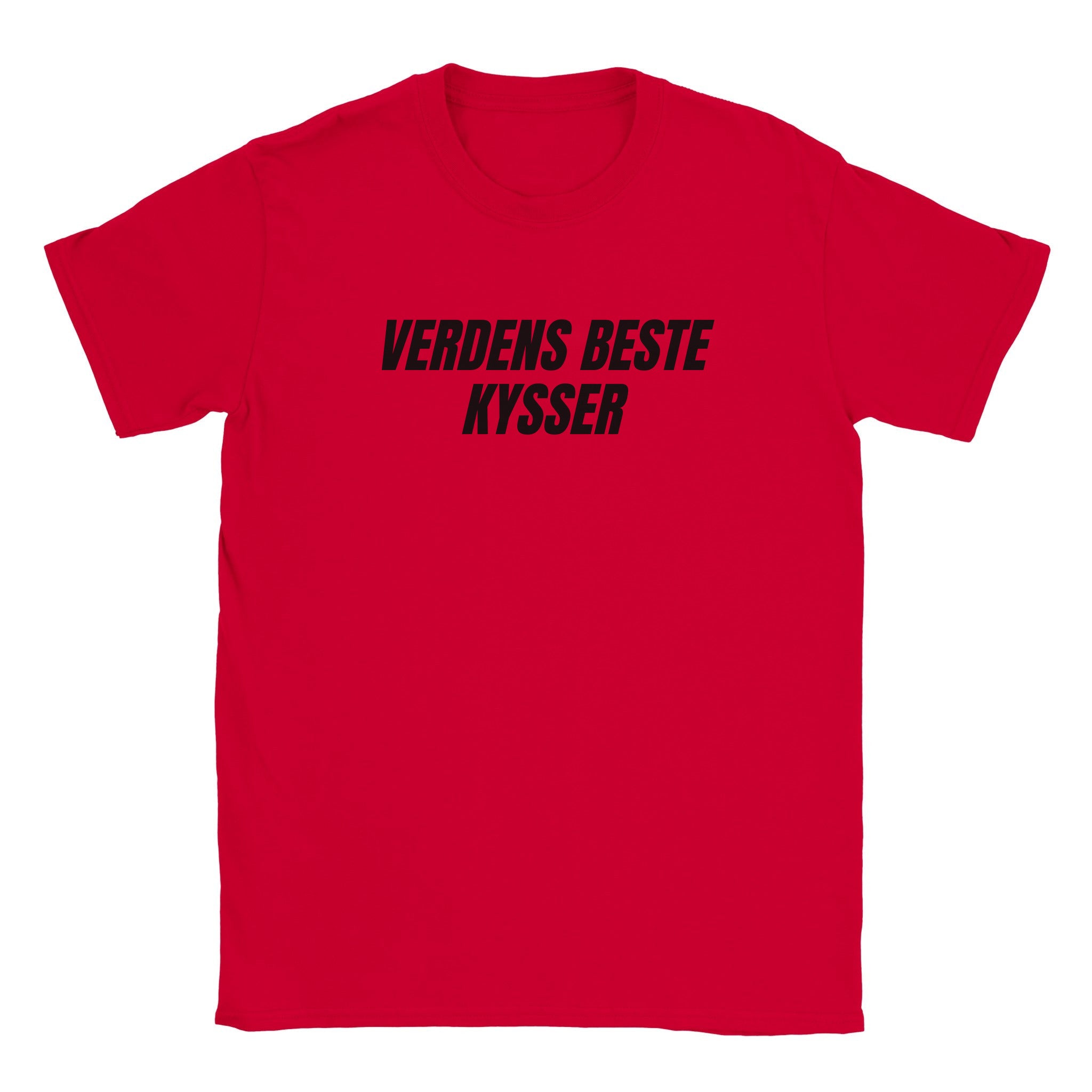 Verdens beste kysser - Baby tee – Red