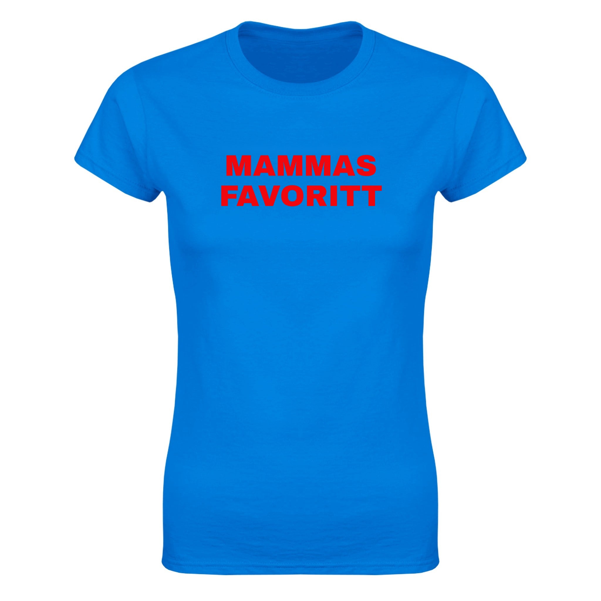 Mammas favoritt - Dame t-skjorte – Royal