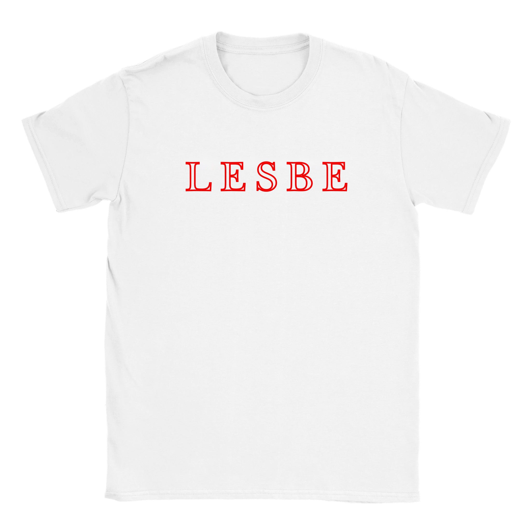 Lesbe - Baby tee – White