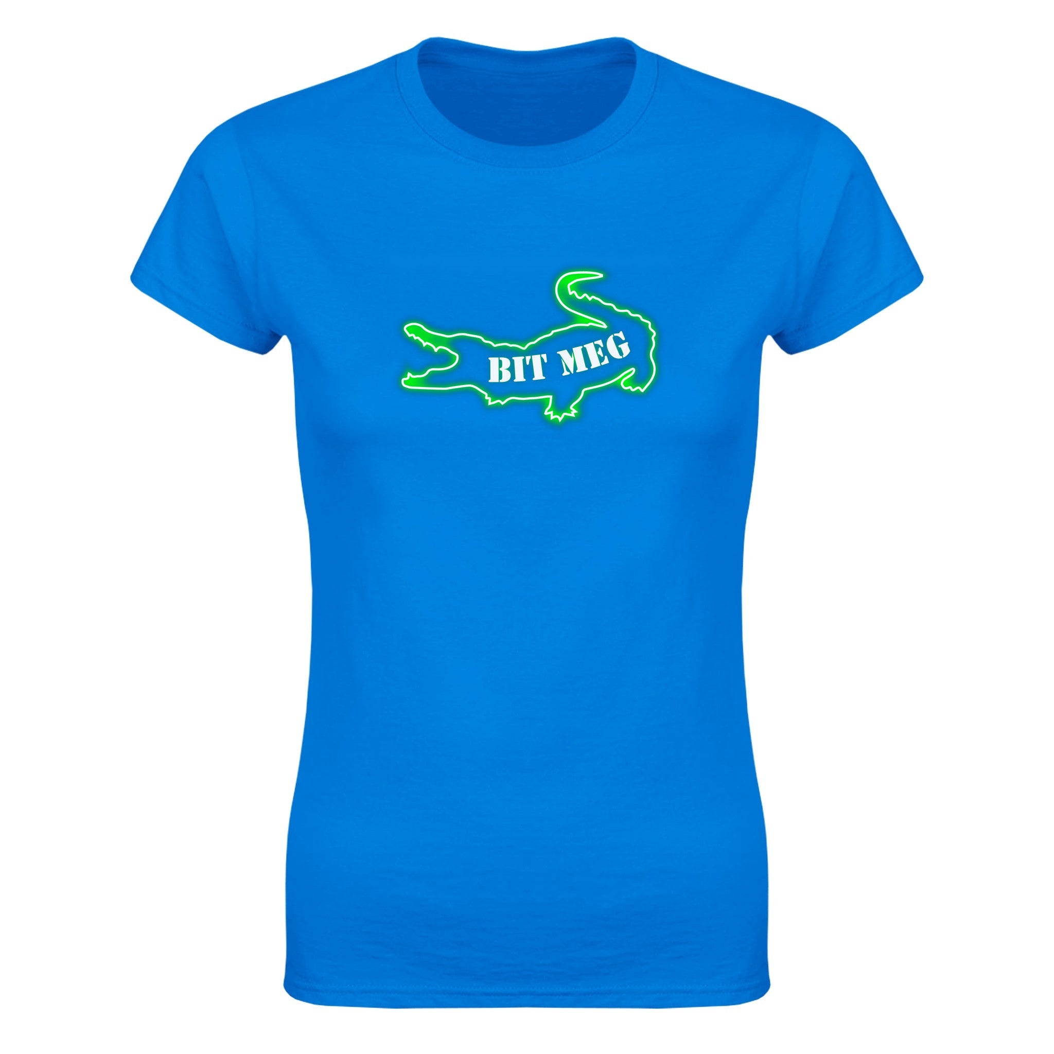 Bite me croc - Dame t-skjorte – Royal