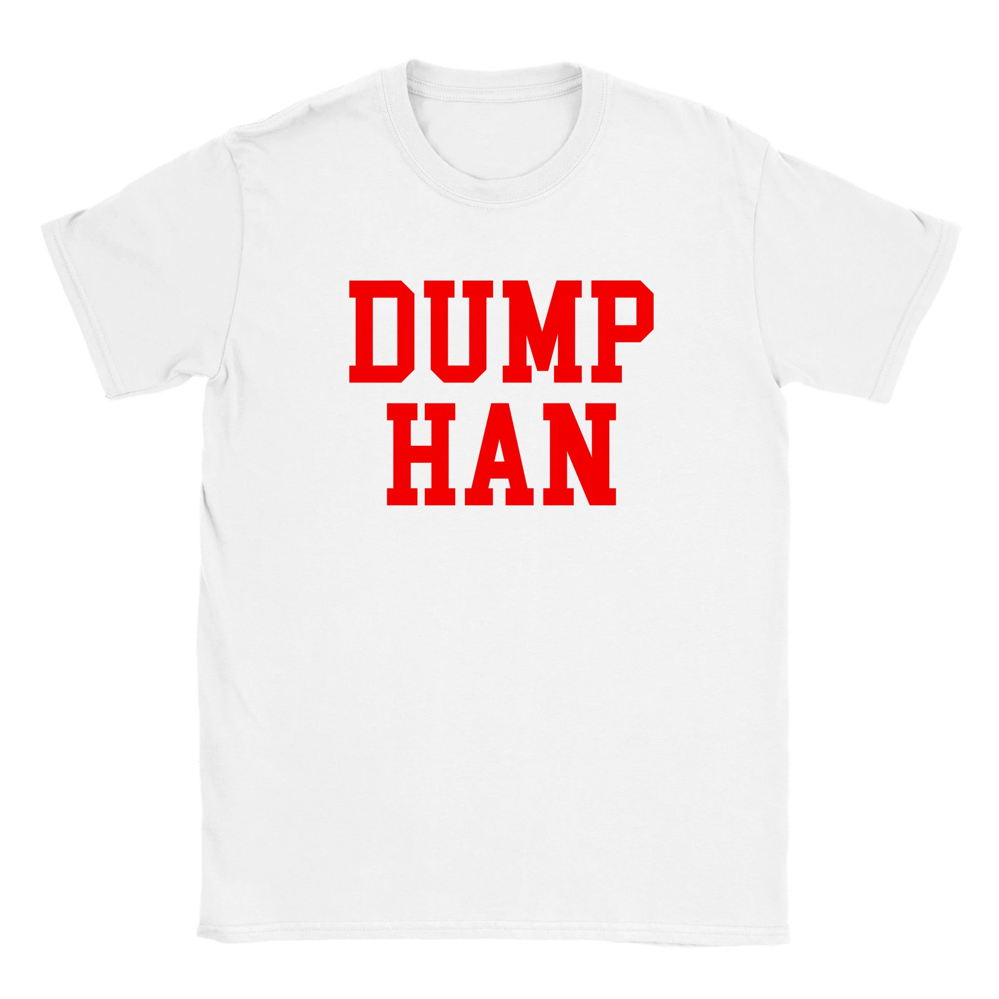 Dump han - Baby tee – White