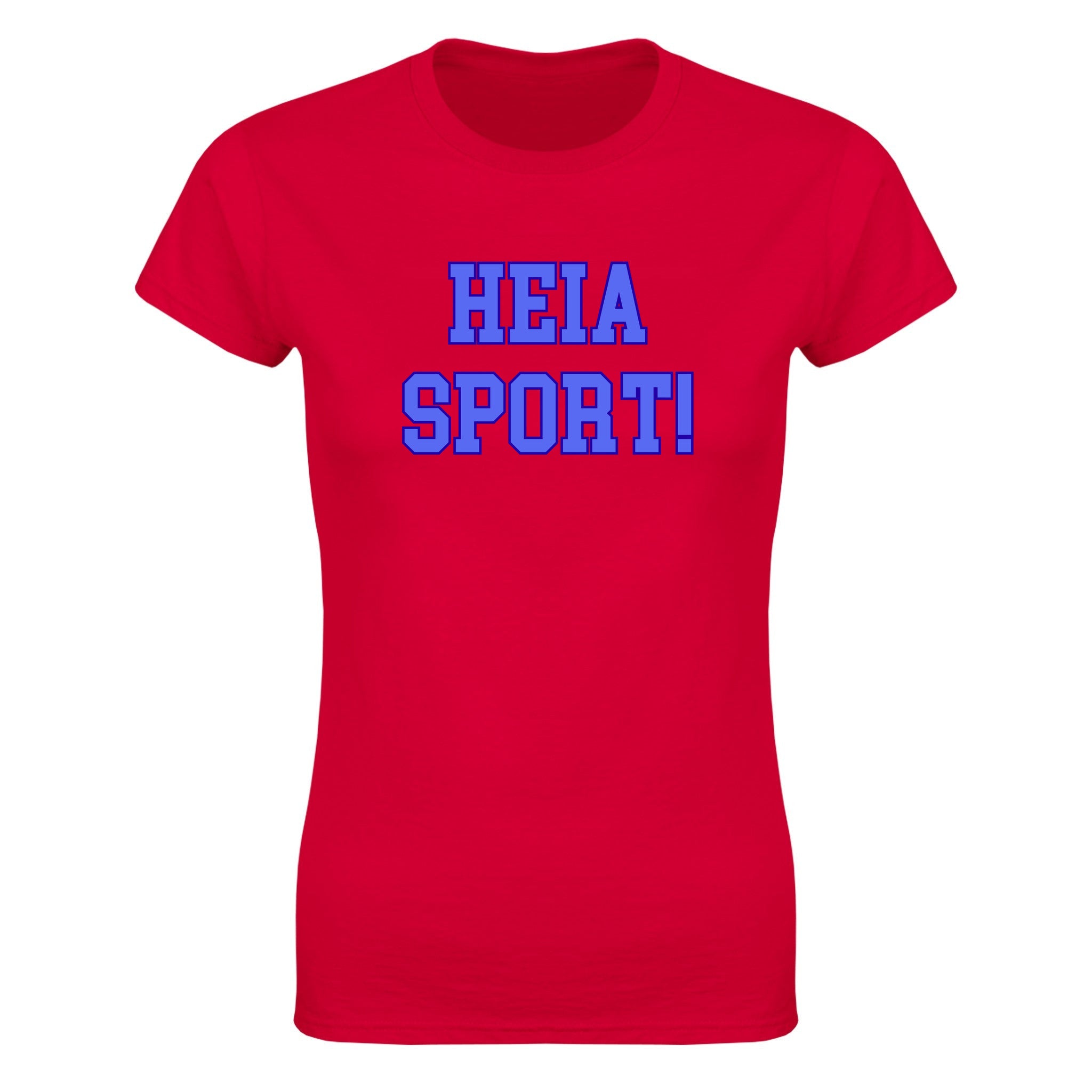 Heia sport! - Dame t-skjorte – Red