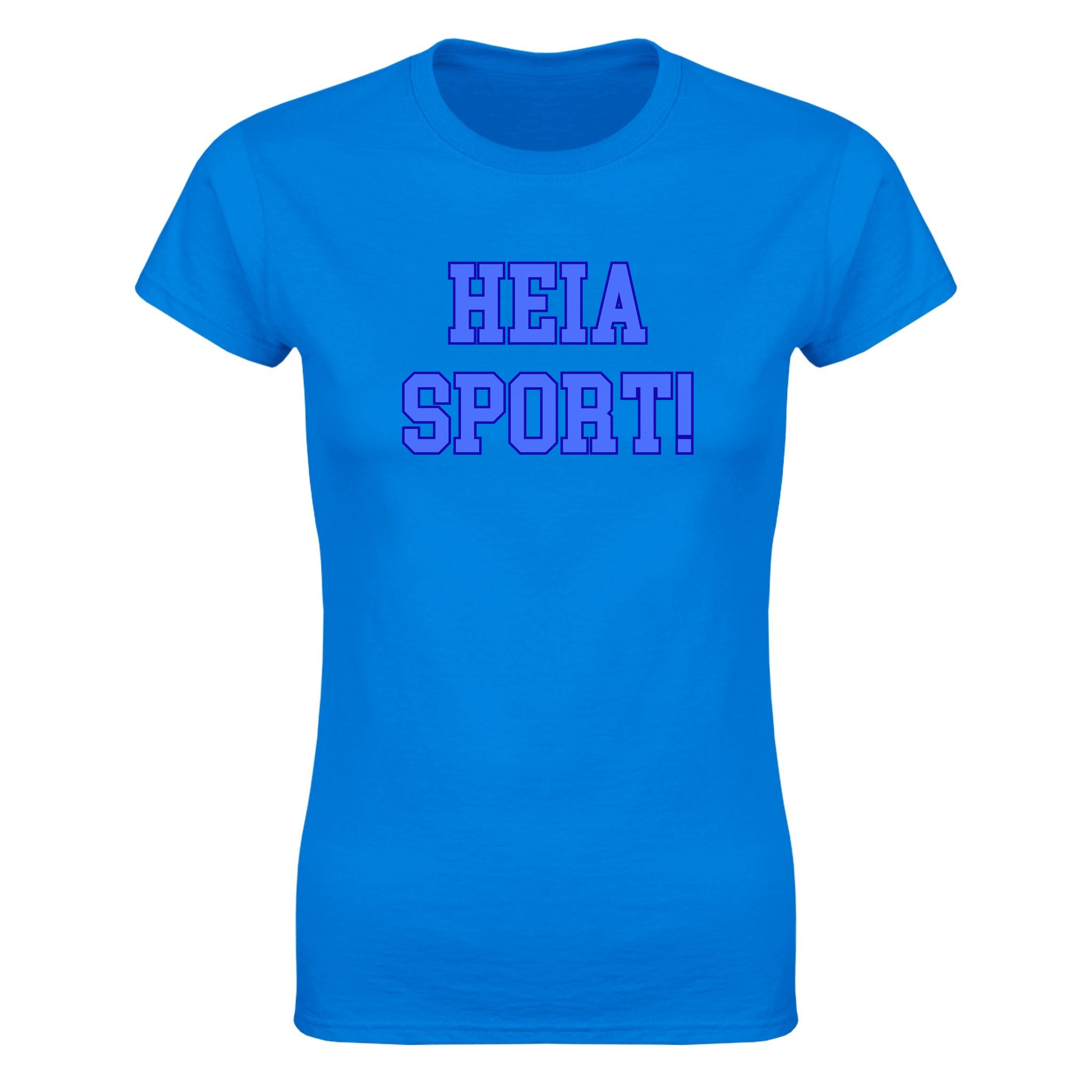 Heia sport! - Dame t-skjorte – Royal