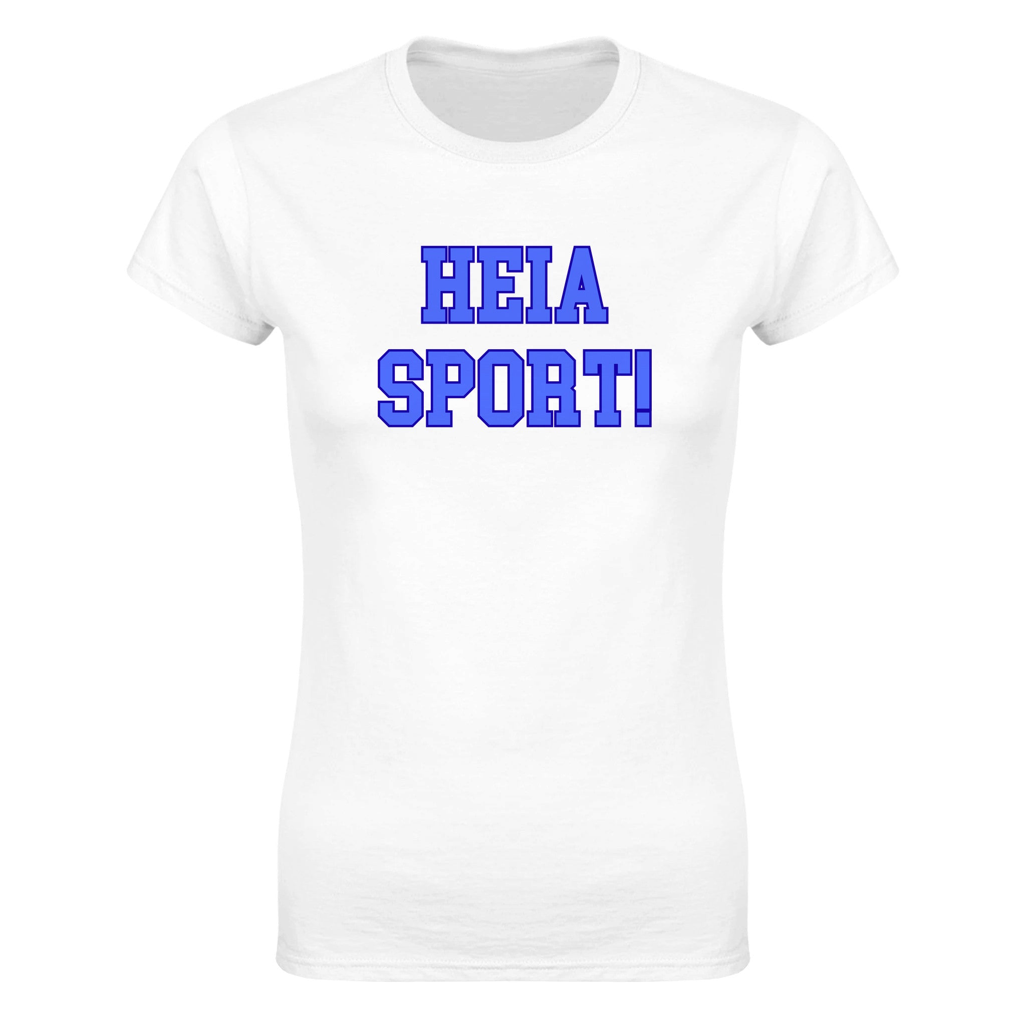 Heia sport! - Dame t-skjorte – White
