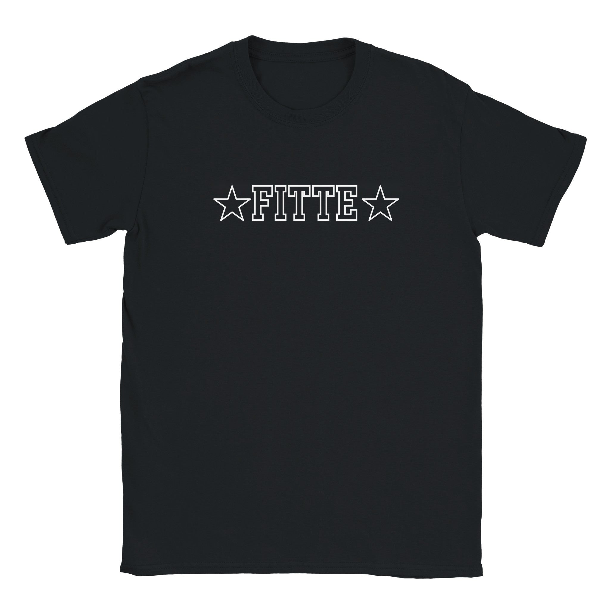 Fitte - Baby tee – Black