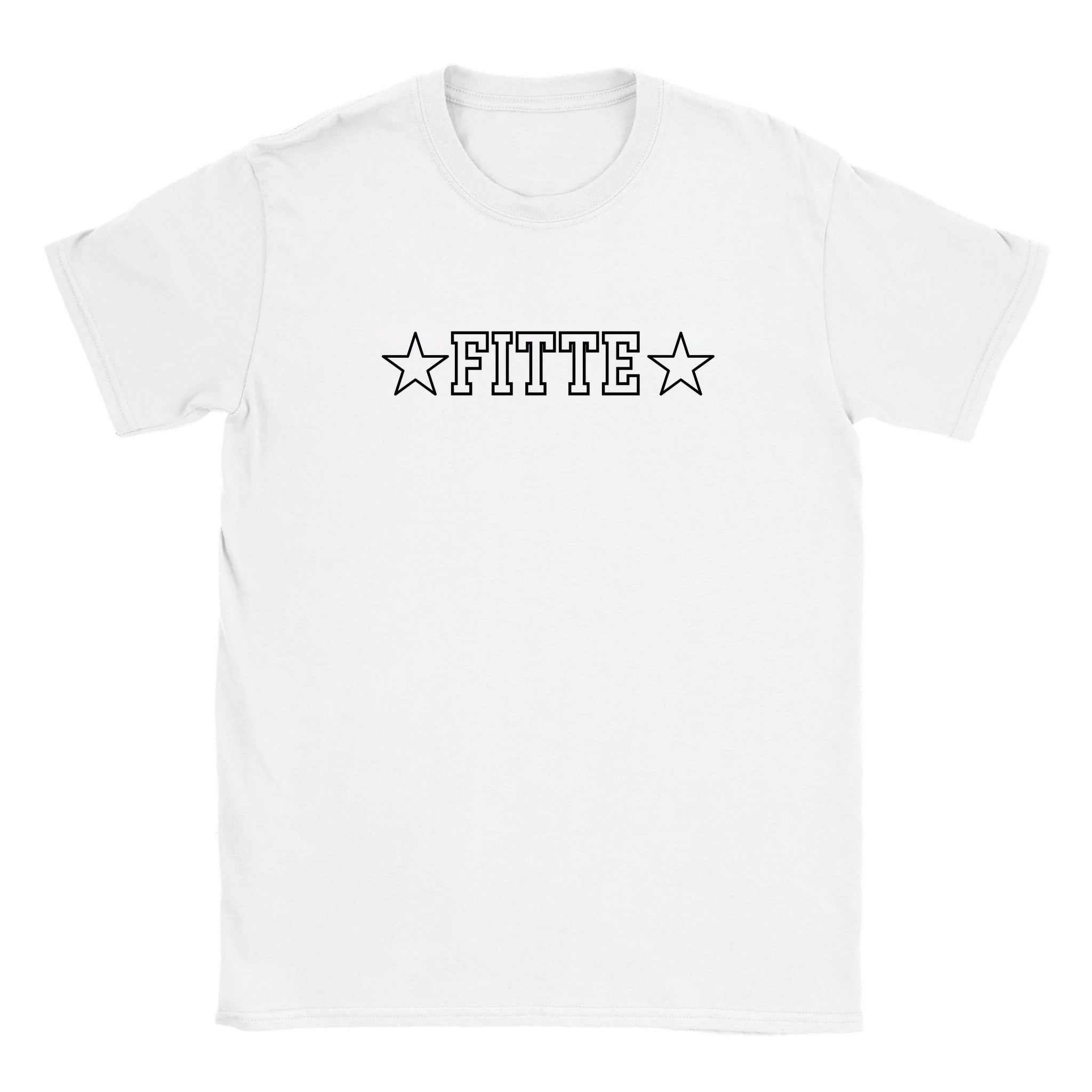 Fitte - Baby tee – White
