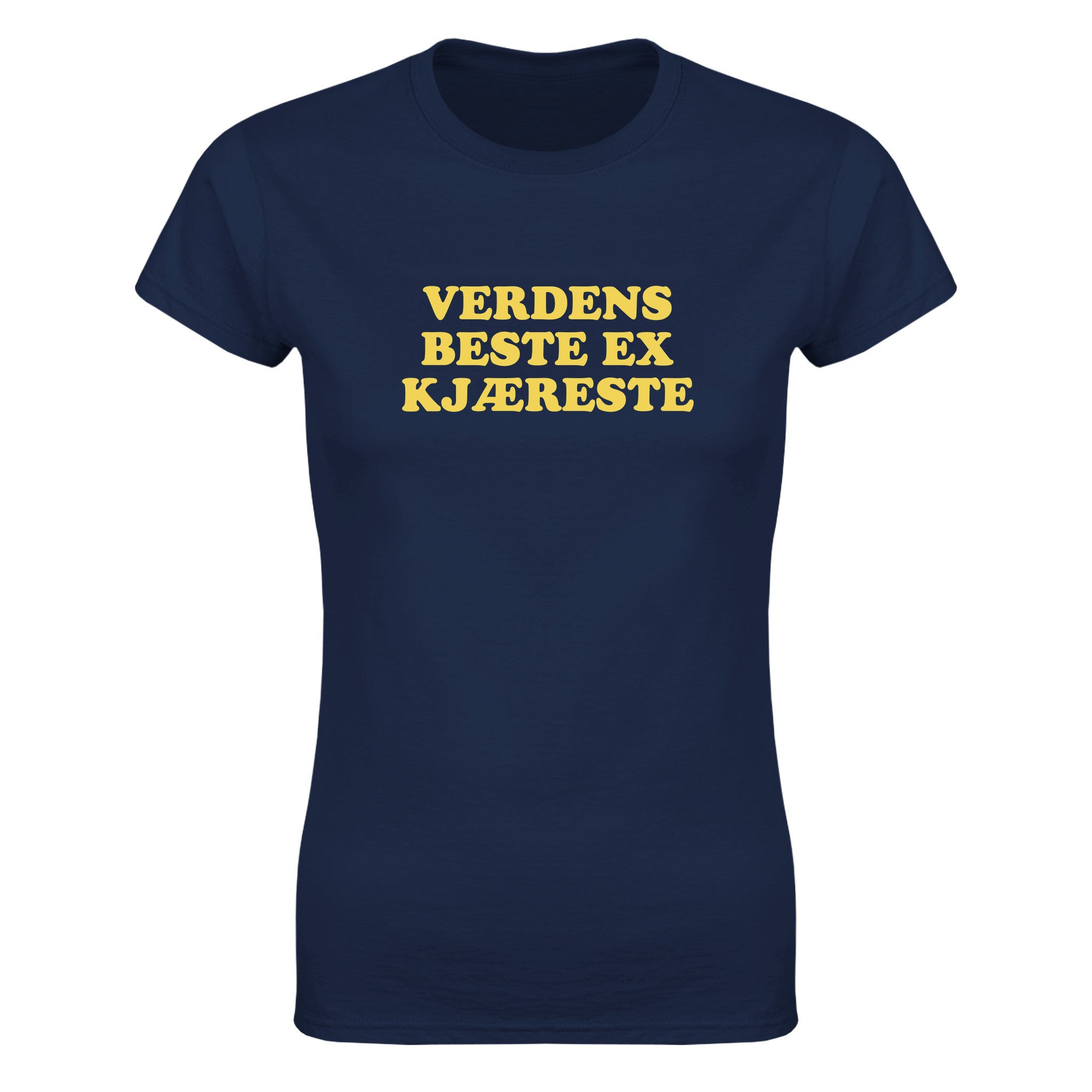 Verdens beste ex kjæreste - Dame t-skjorte – Navy