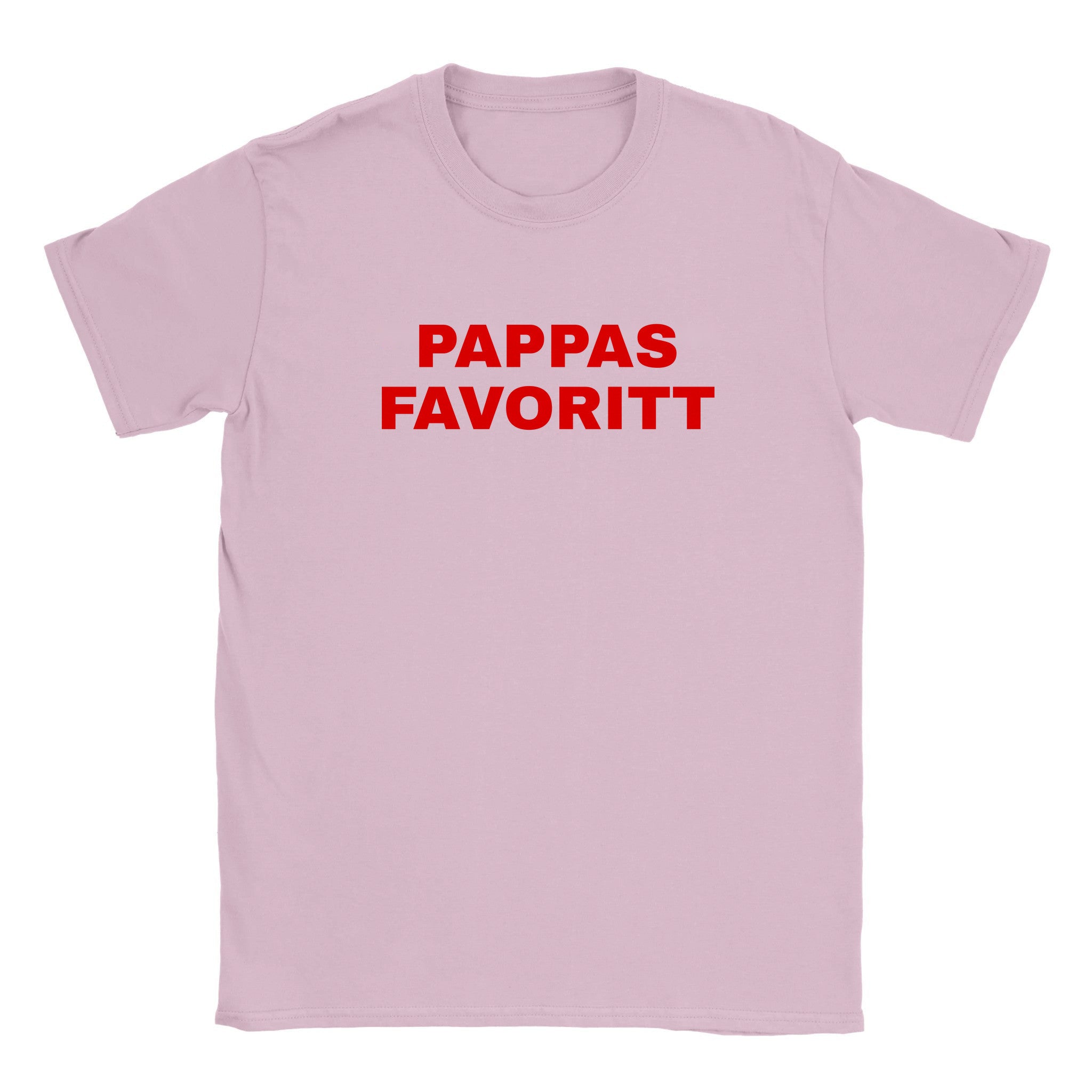 Pappas favoritt - Baby tee – Light Pink