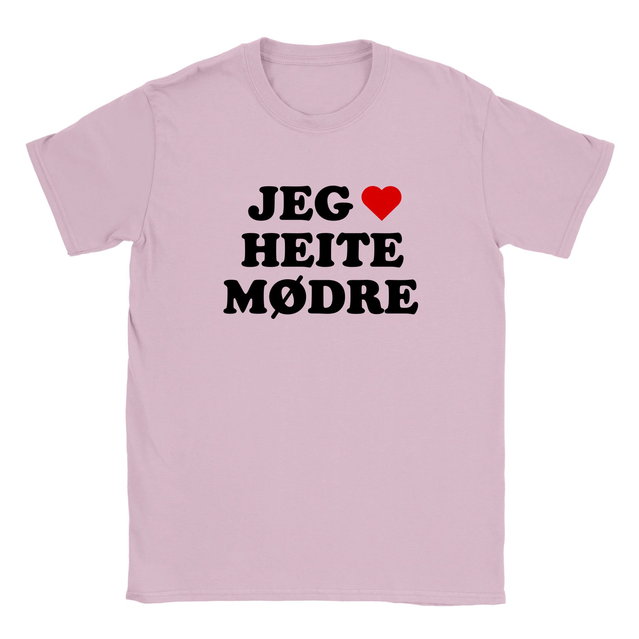 Jeg elsker heite mødre - Baby tee – Light Pink