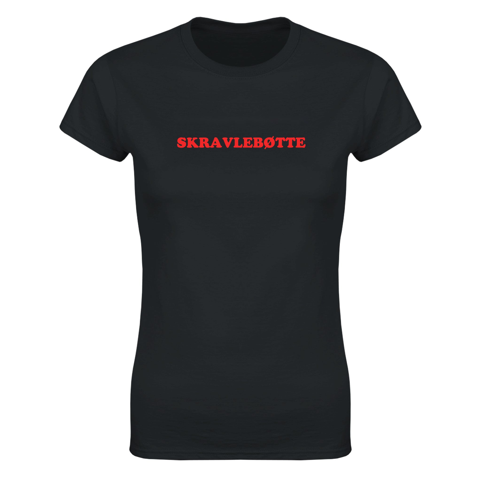 Skravlebøtte - Dame t-skjorte – Black