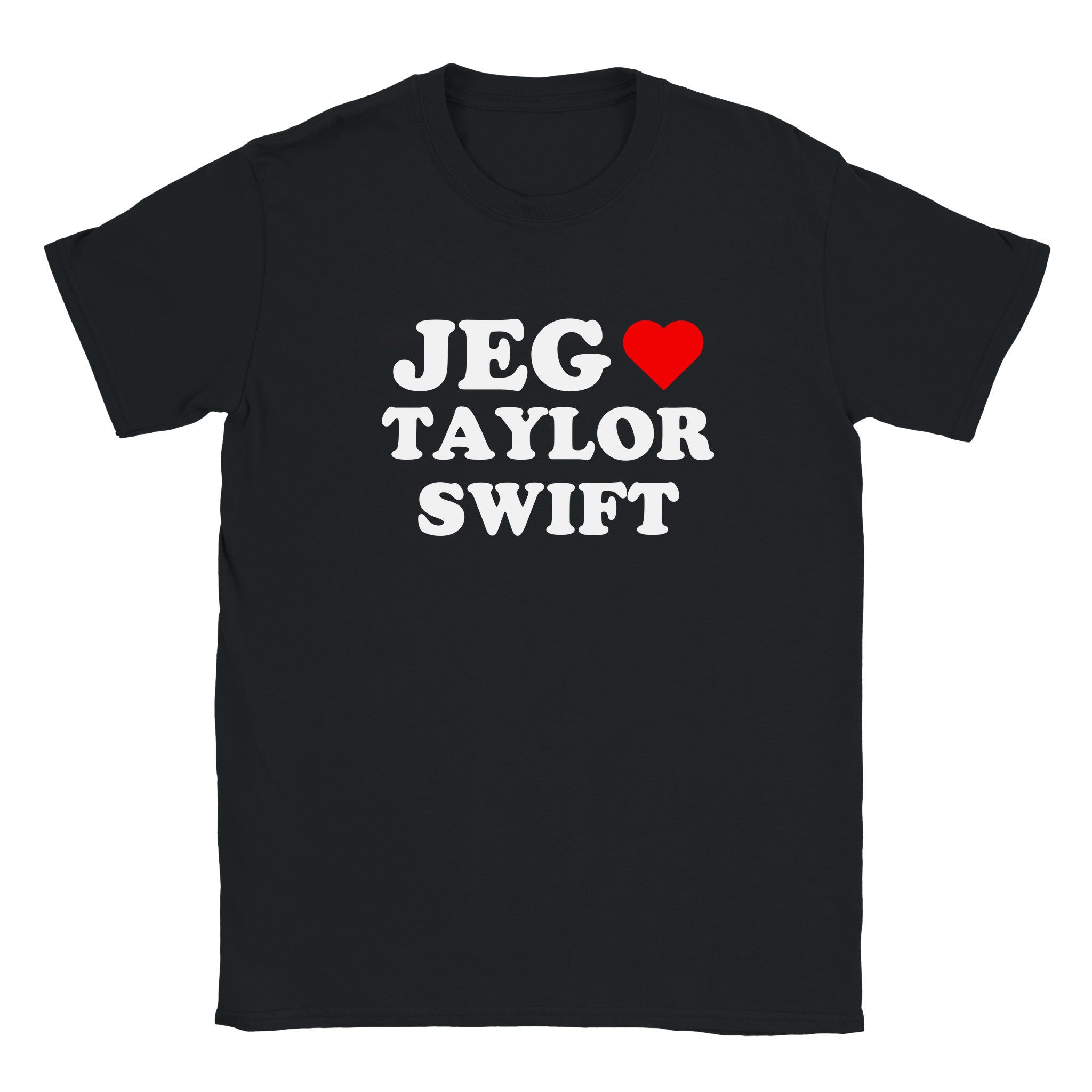 Jeg elsker Taylor Swift - Baby tee – Black