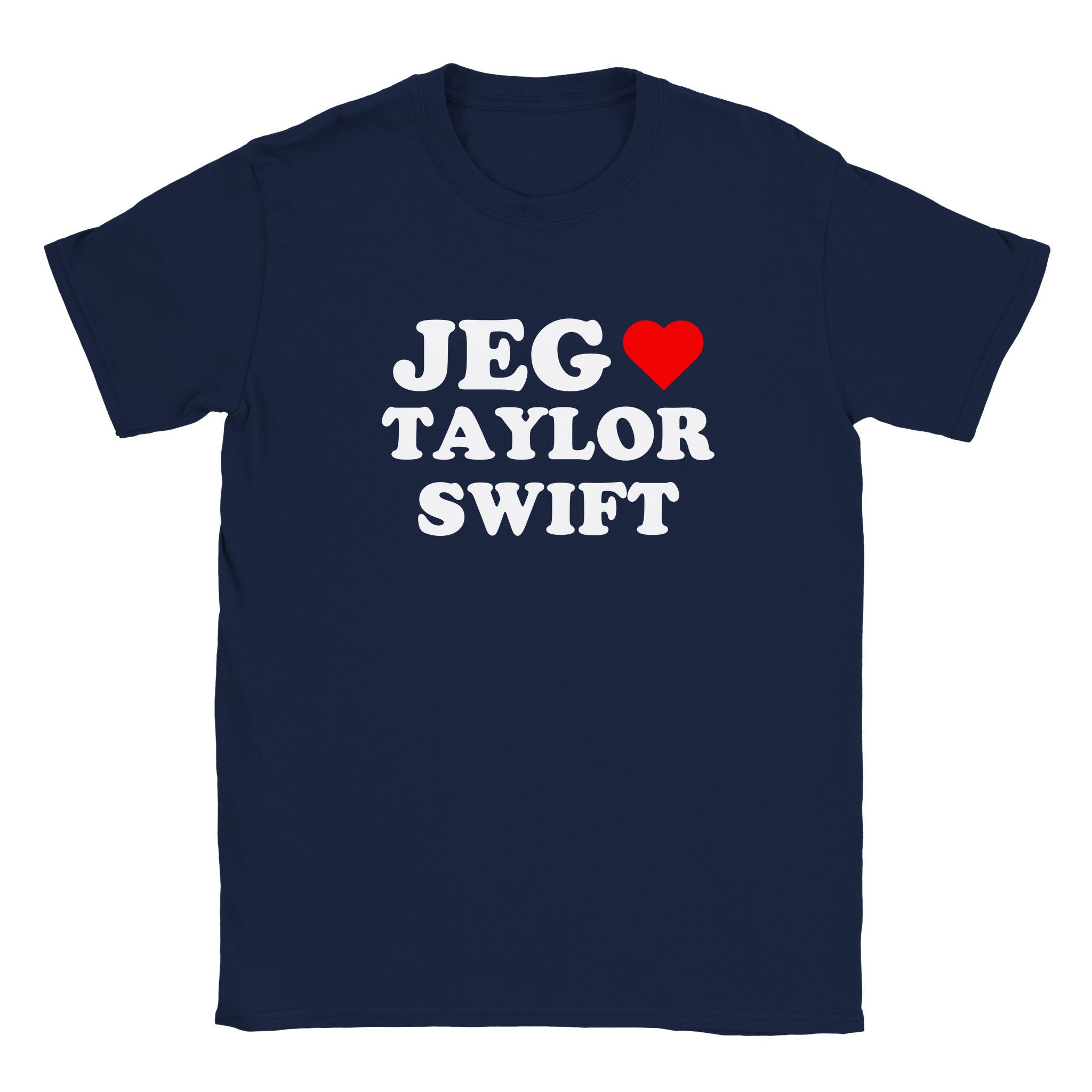 Jeg elsker Taylor Swift - Baby tee – Navy
