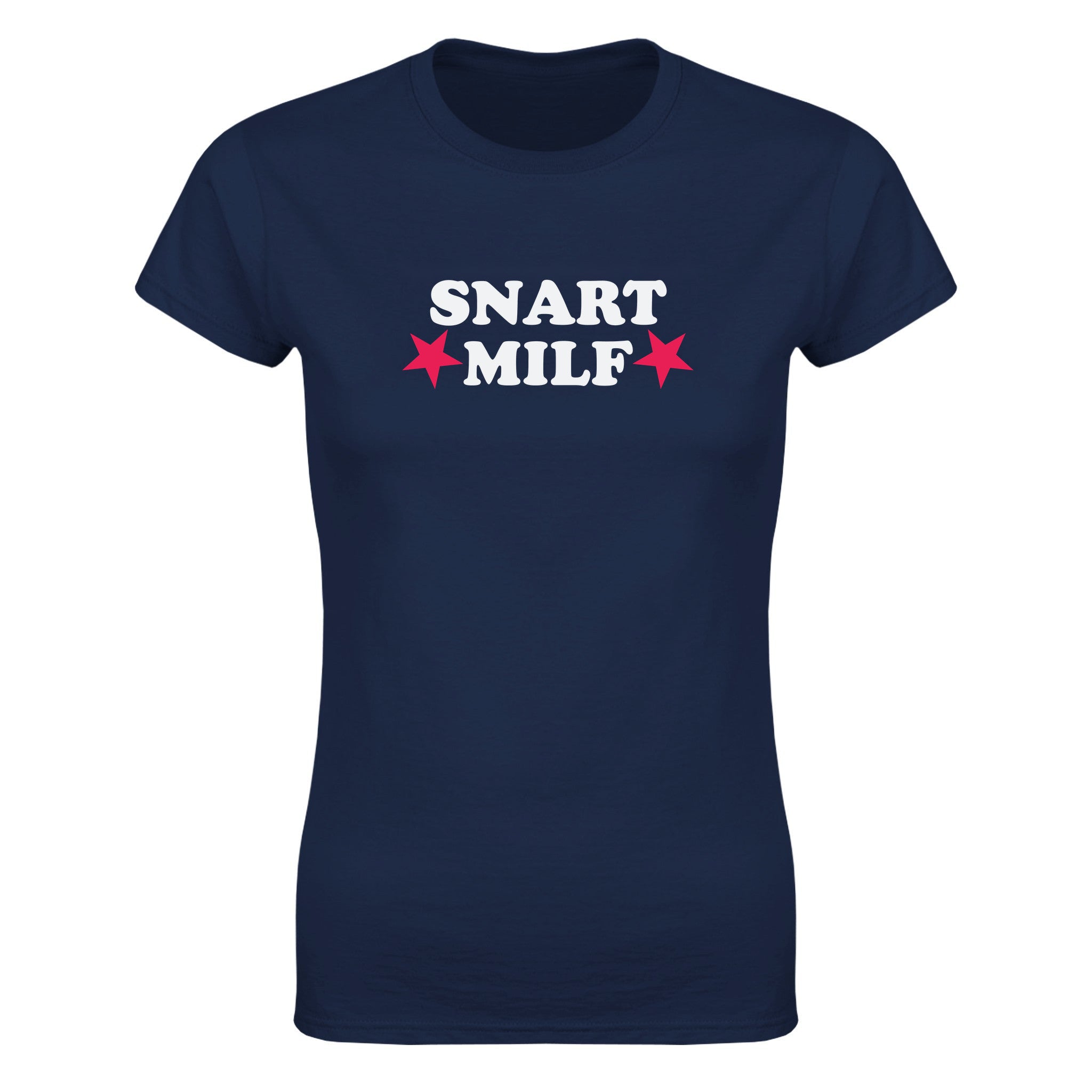 Snart MILF - Dame t-skjorte – Navy