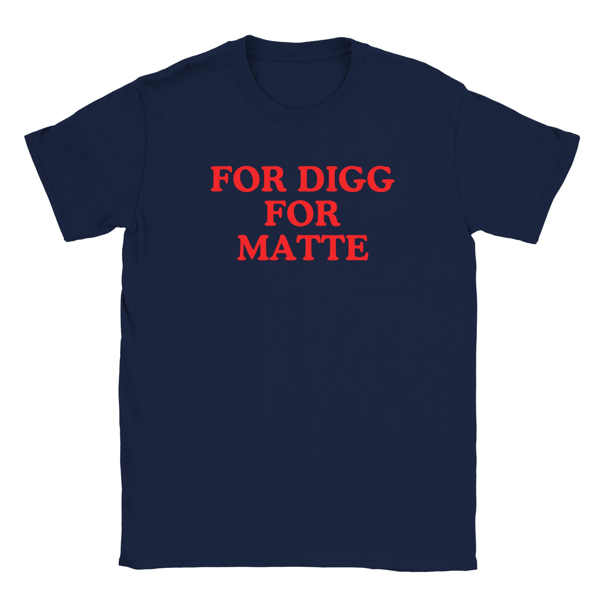 For digg for matte - Baby tee – Navy