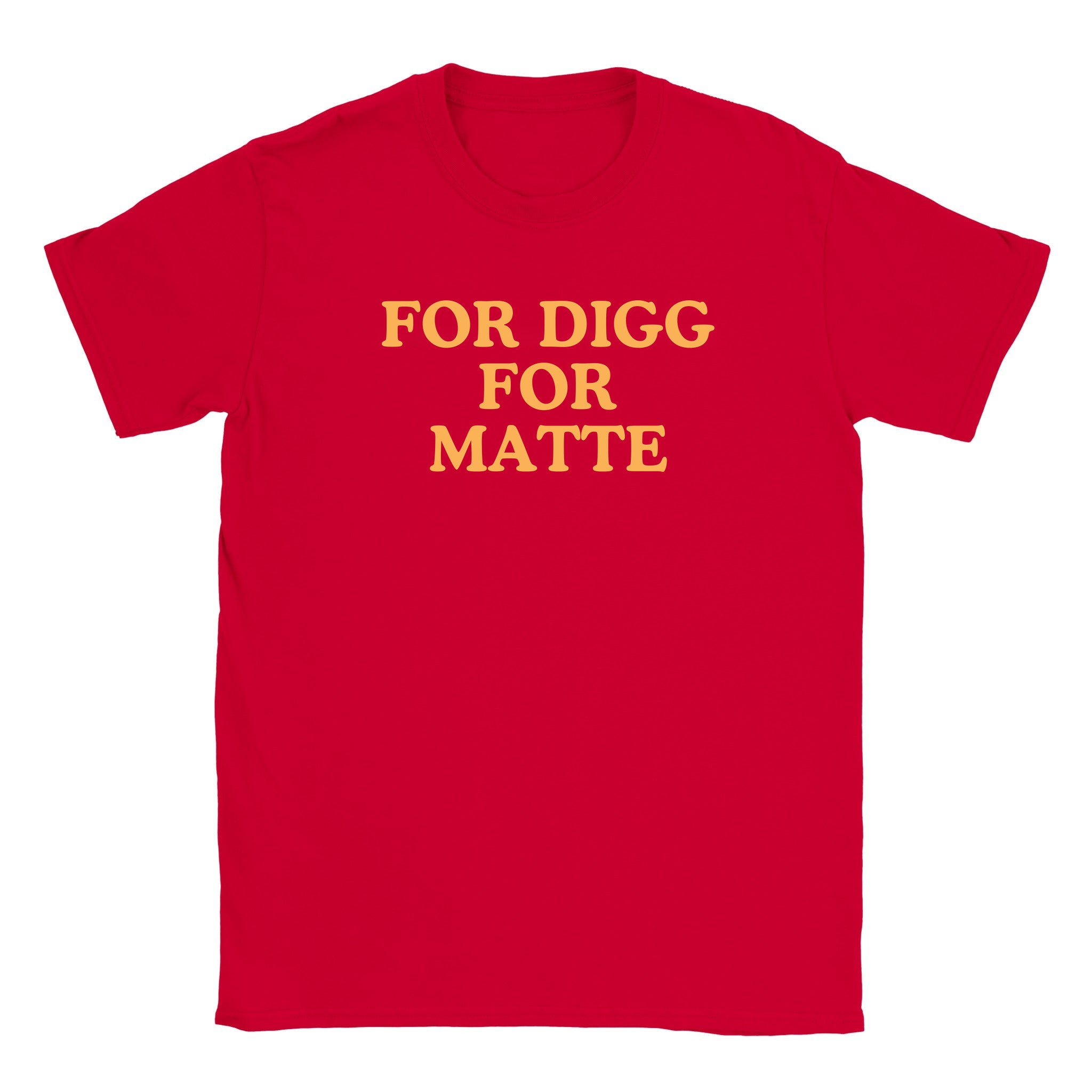 For digg for matte - Baby tee – Red