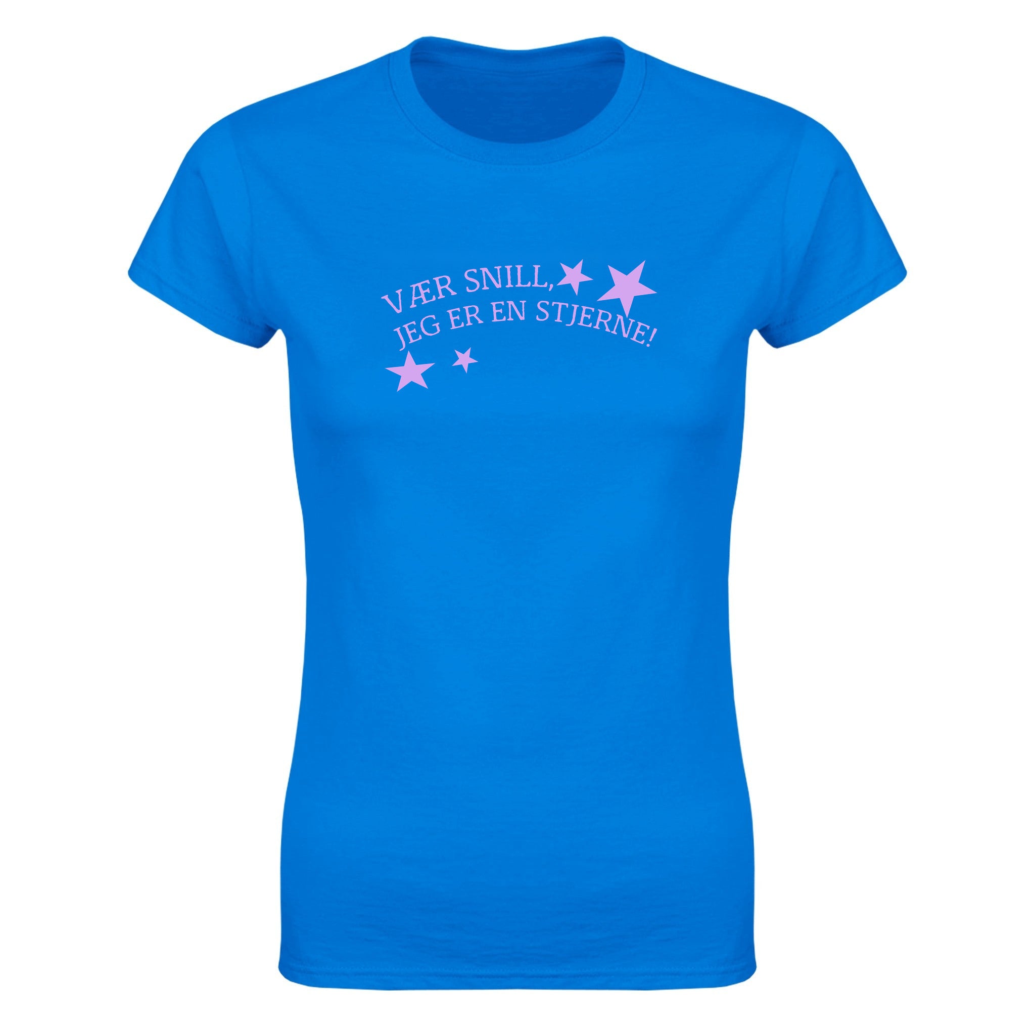 Please, i’m a star! - Dame t-skjorte – Royal