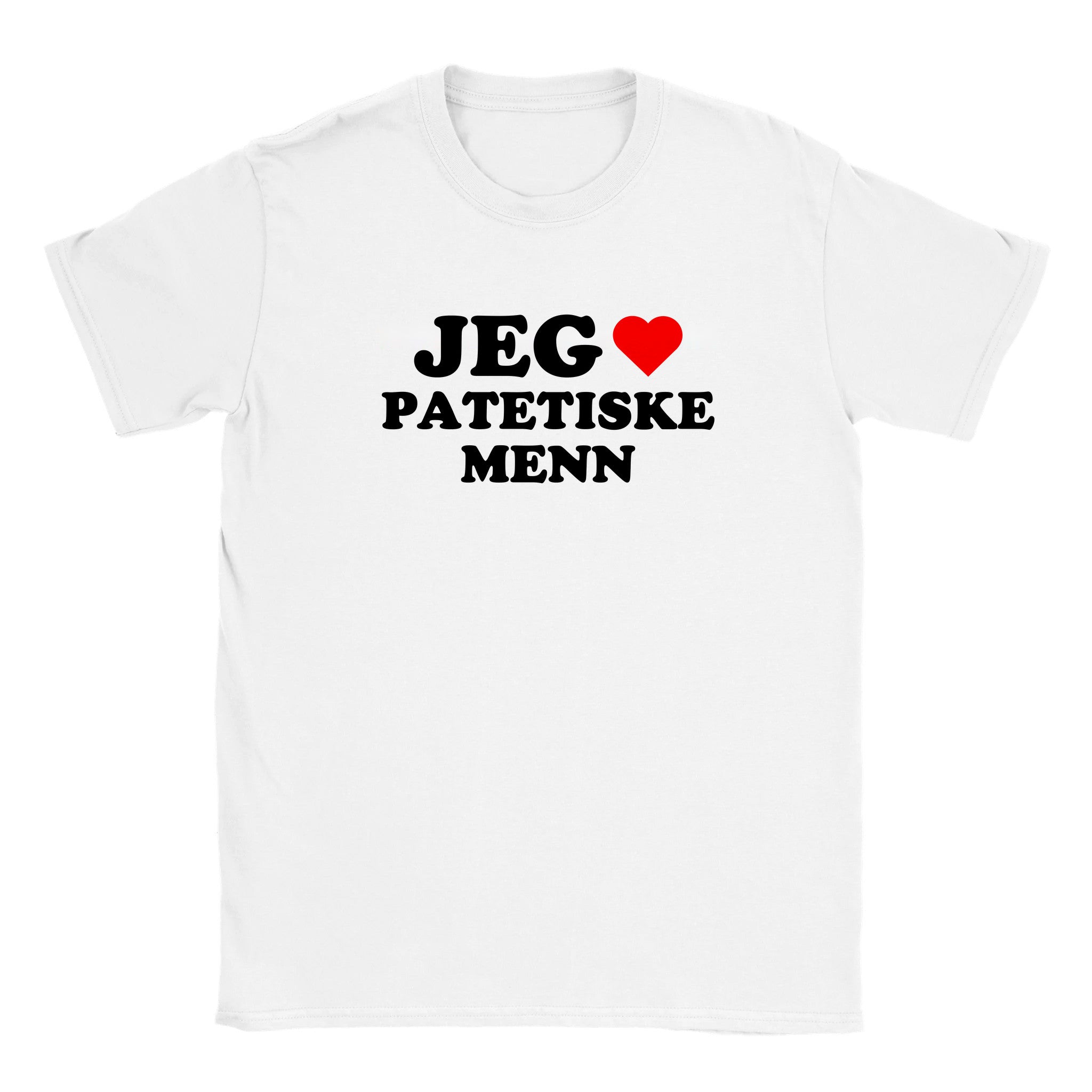Jeg elsker patetiske menn - Baby tee – White