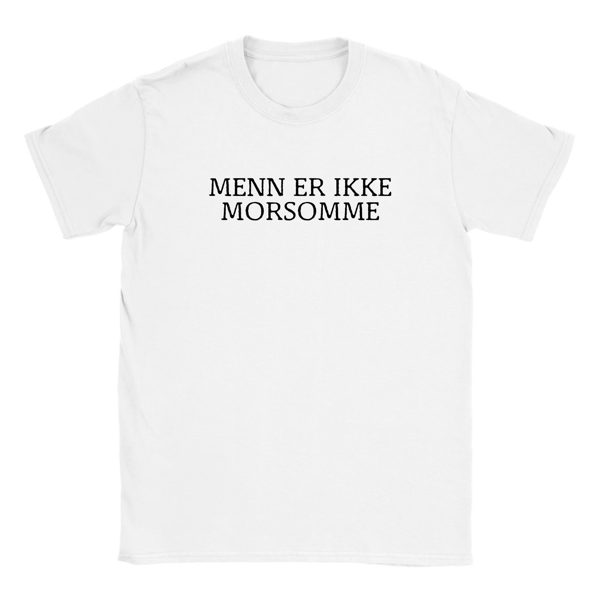 Menn er ikke morsomme - Baby tee – White