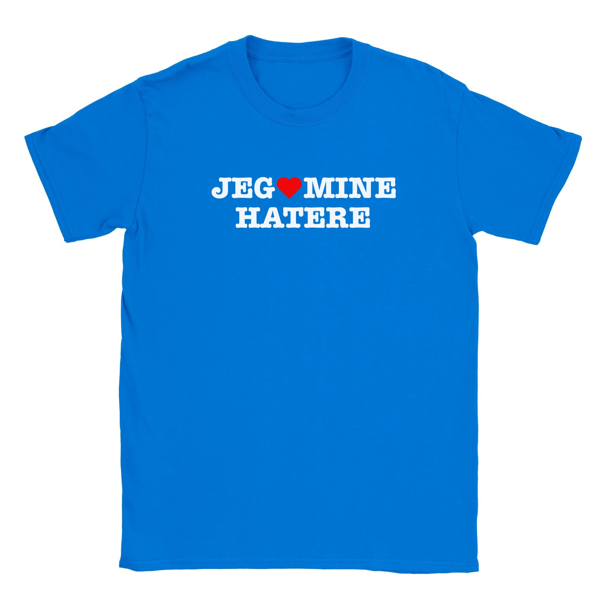 Jeg elsker mine hatere - Baby tee – Royal