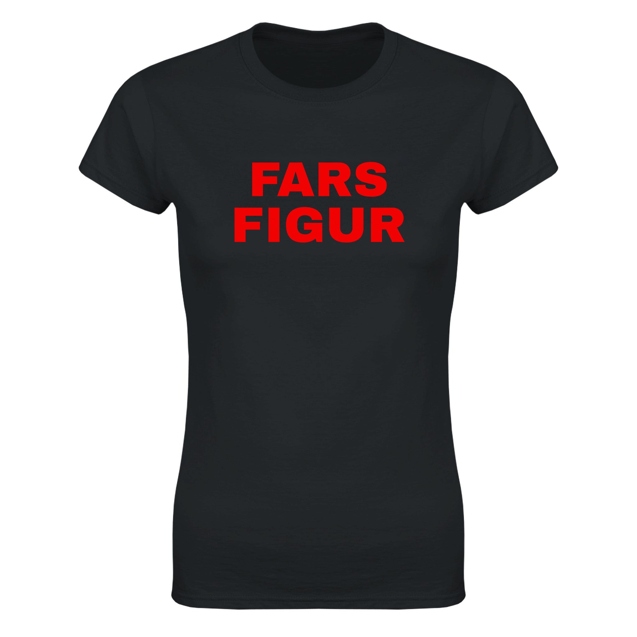 Fars figur - Dame t-skjorte – Black