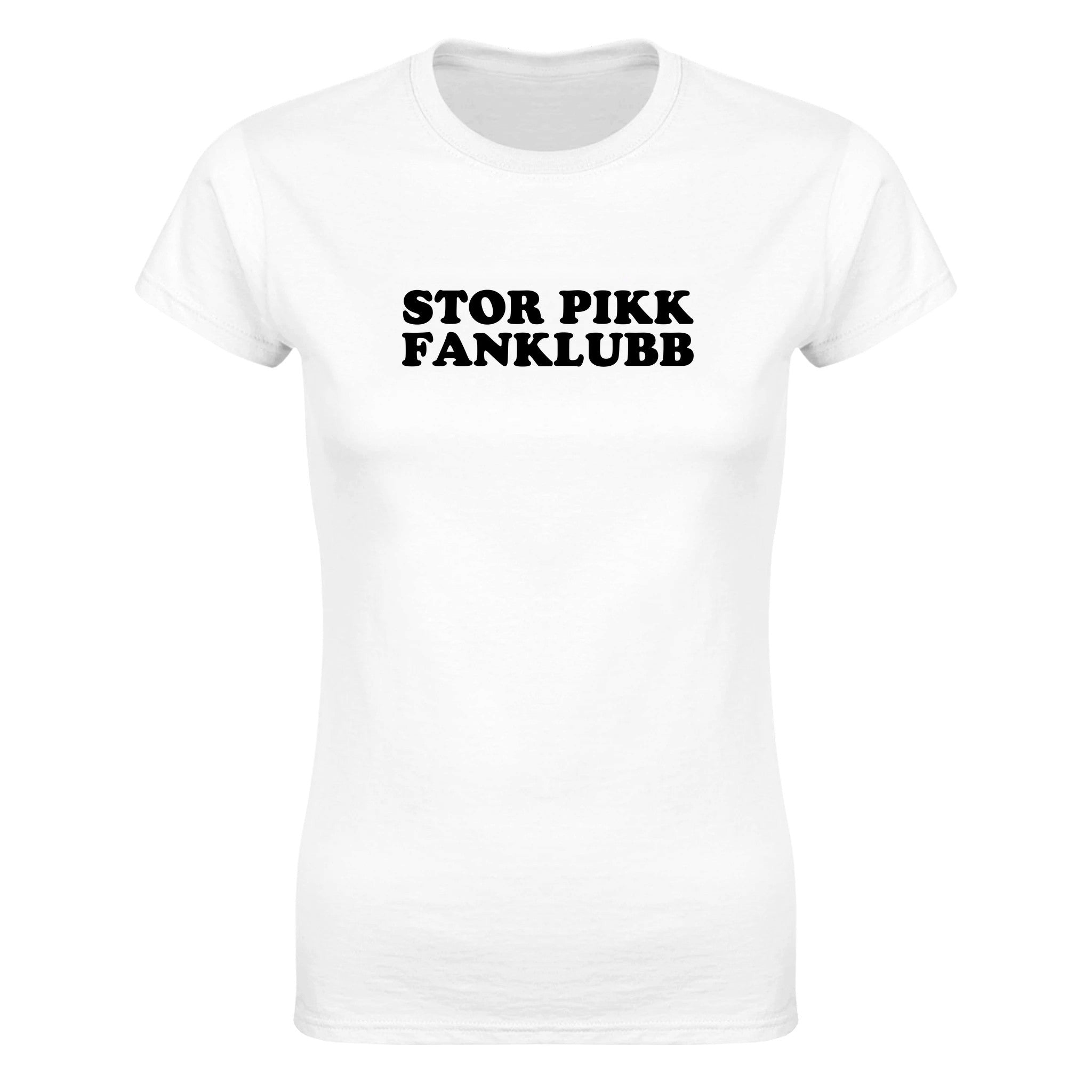 Stor pikk fanklubb - Dame t-skjorte – White