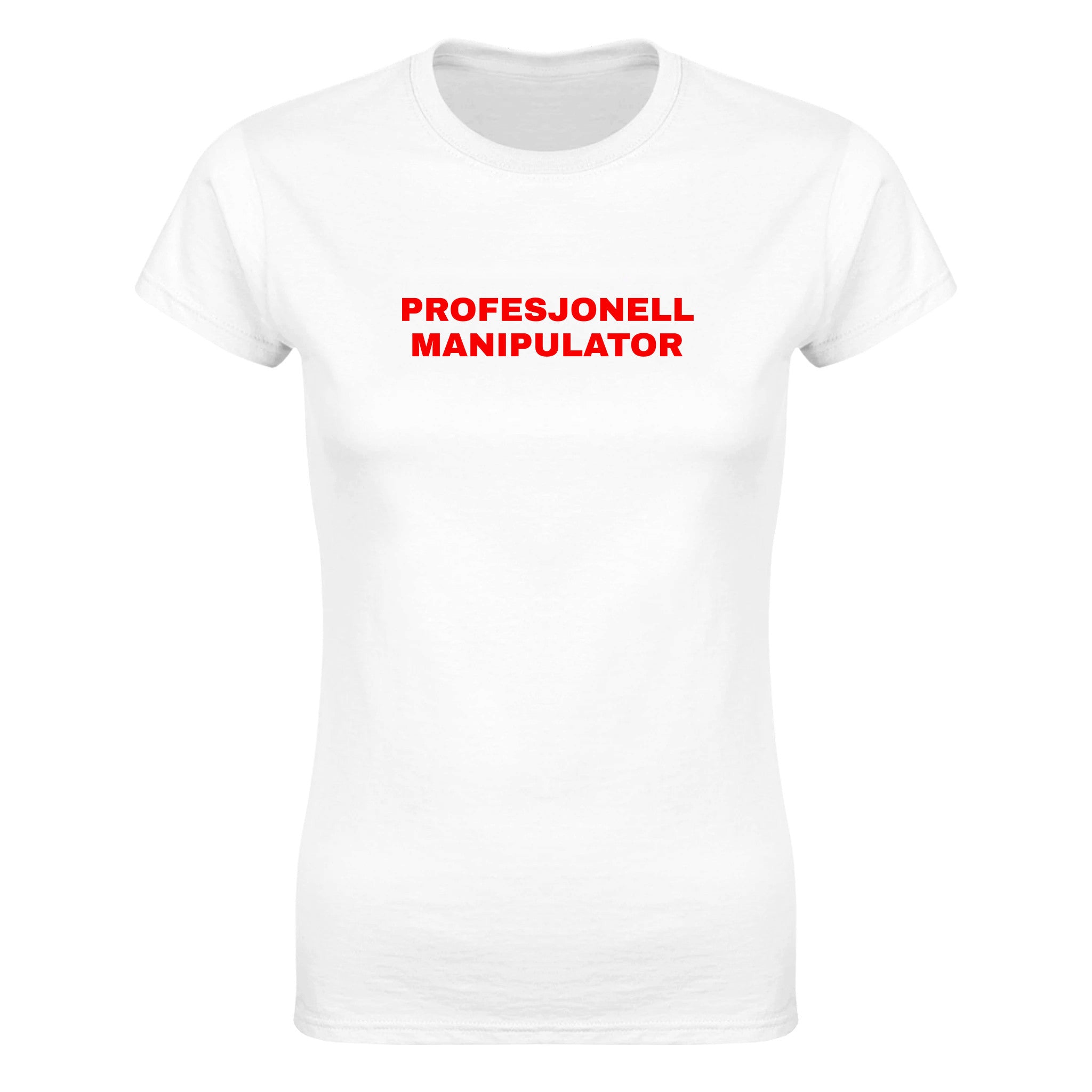 Profesjonell manipulator - Dame t-skjorte – White