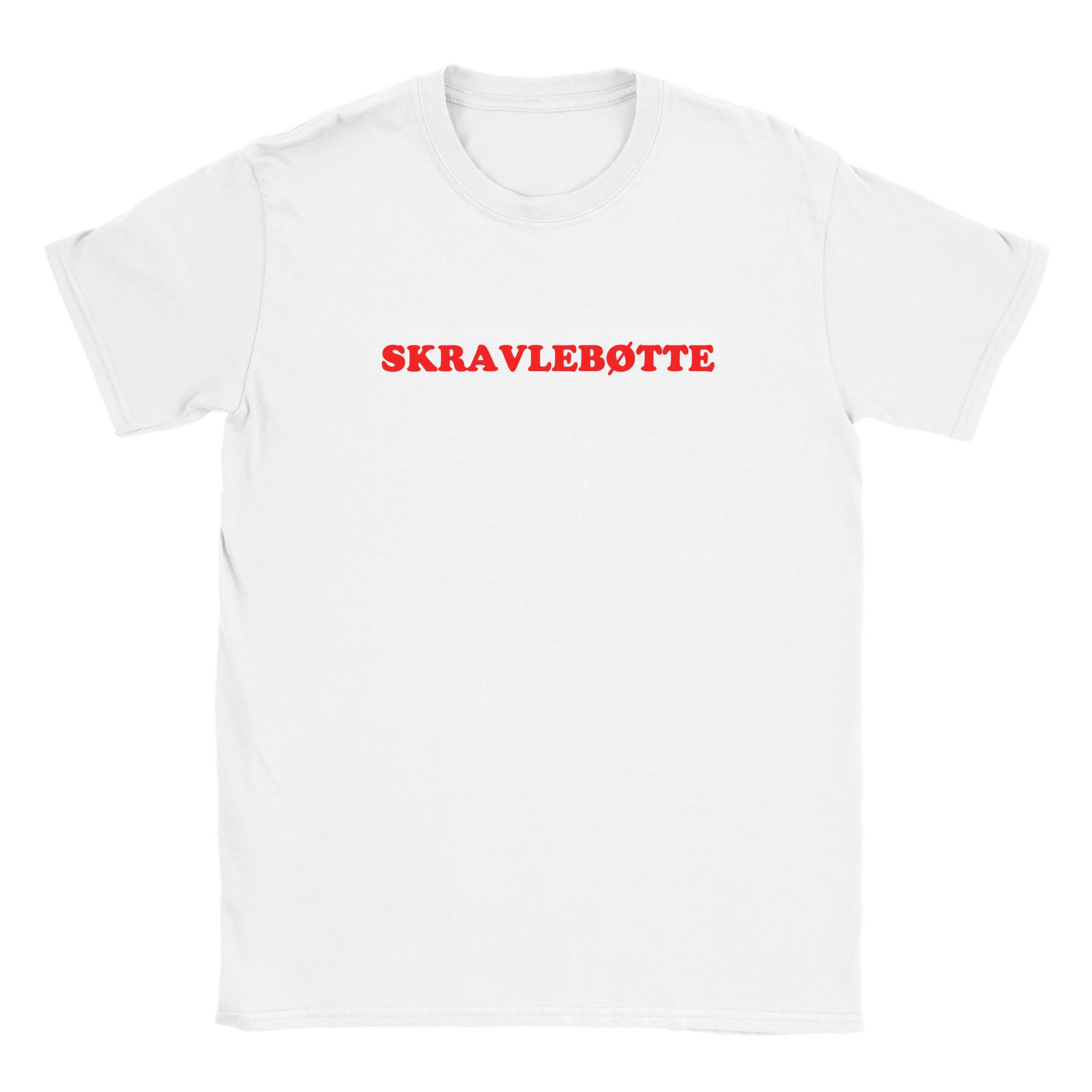 Skravlebøtte - Baby tee – White