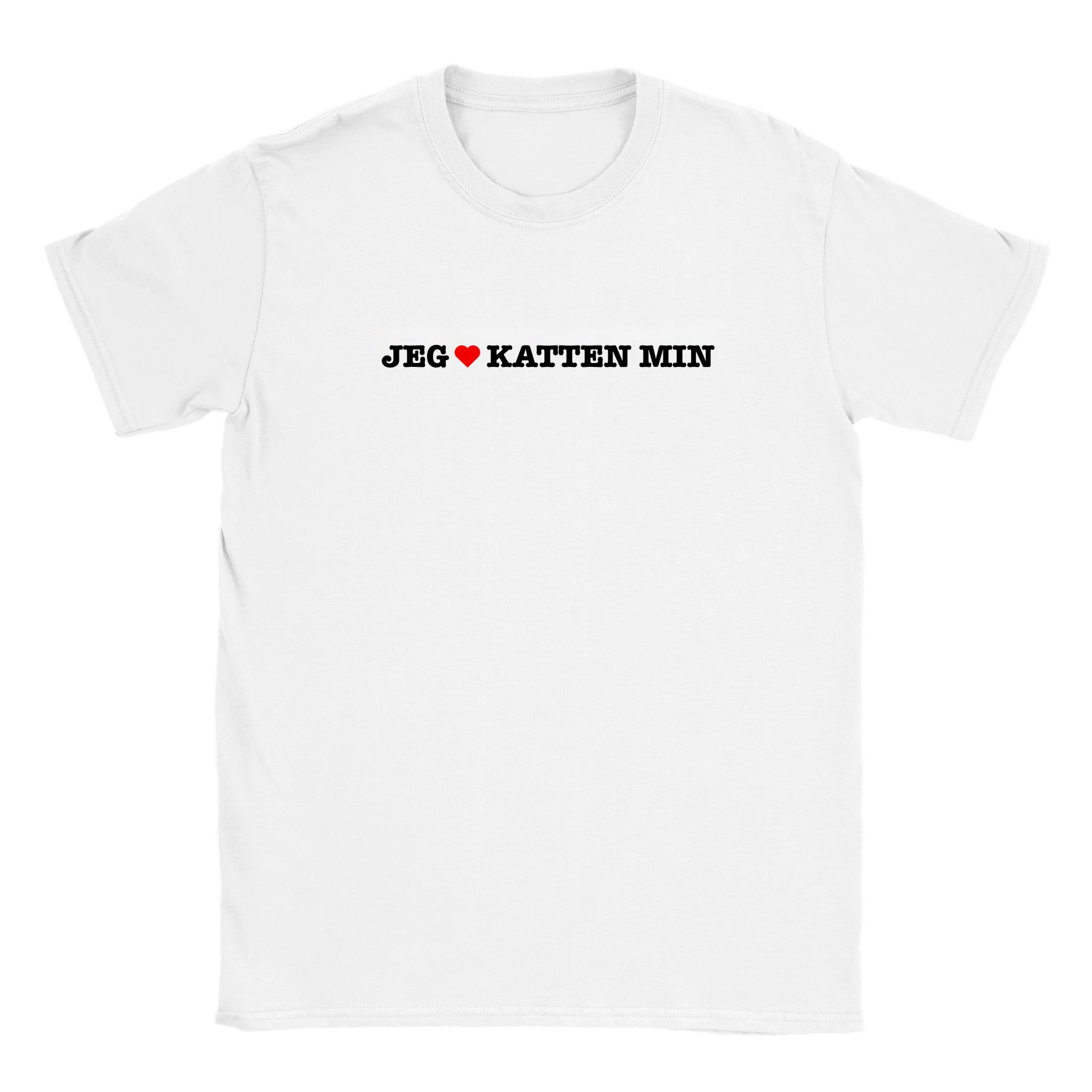 Jeg elsker katten min - Baby tee – White