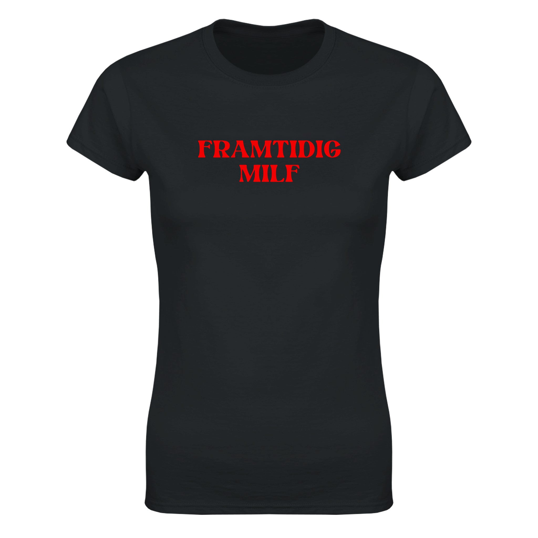 Framtidig MILF - Dame t-skjorte – Black