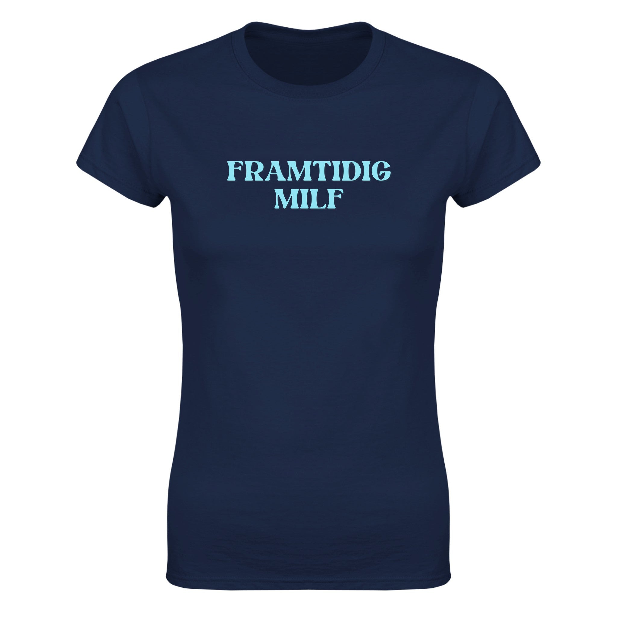 Framtidig MILF - Dame t-skjorte – Navy