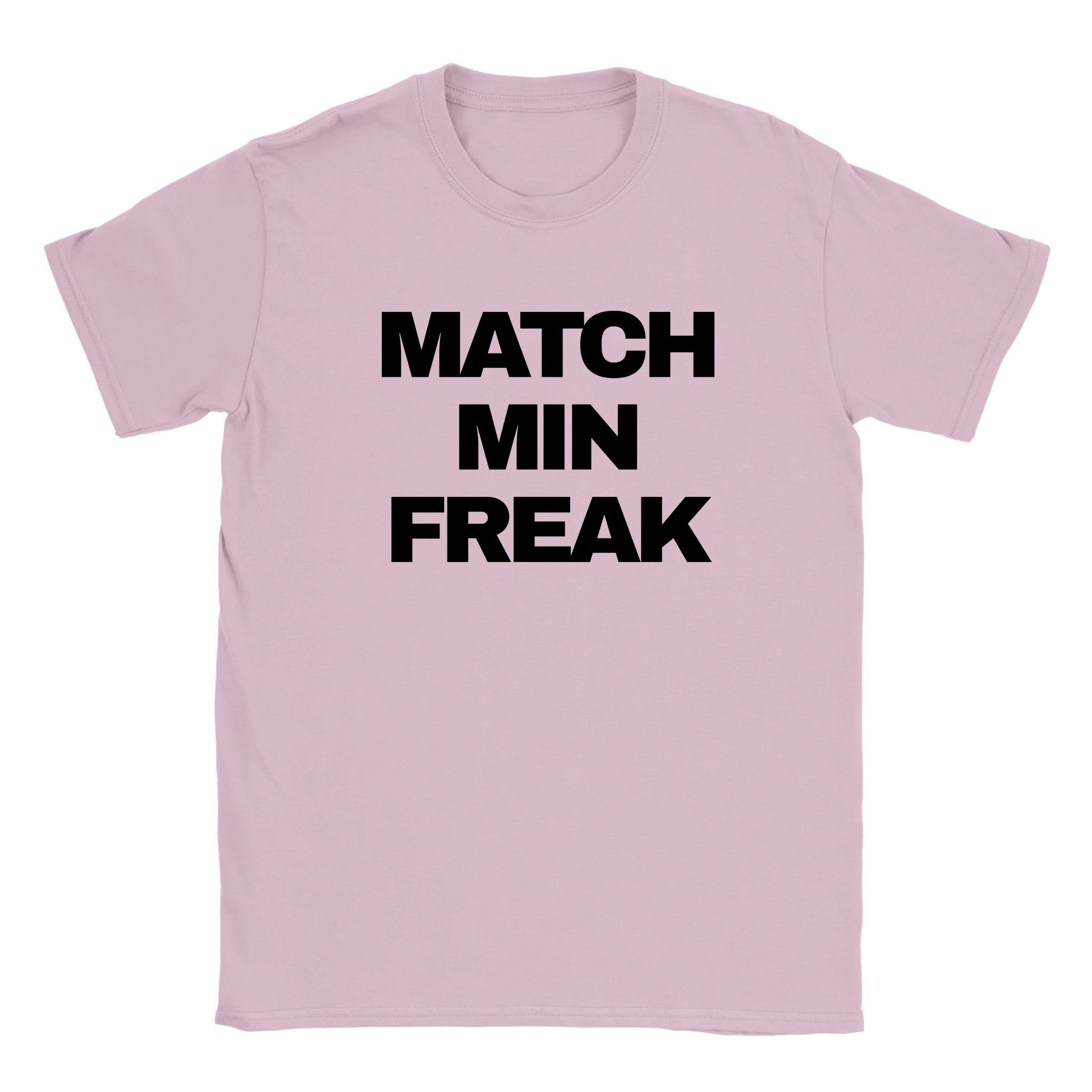 Match min freak - Baby tee – Light Pink