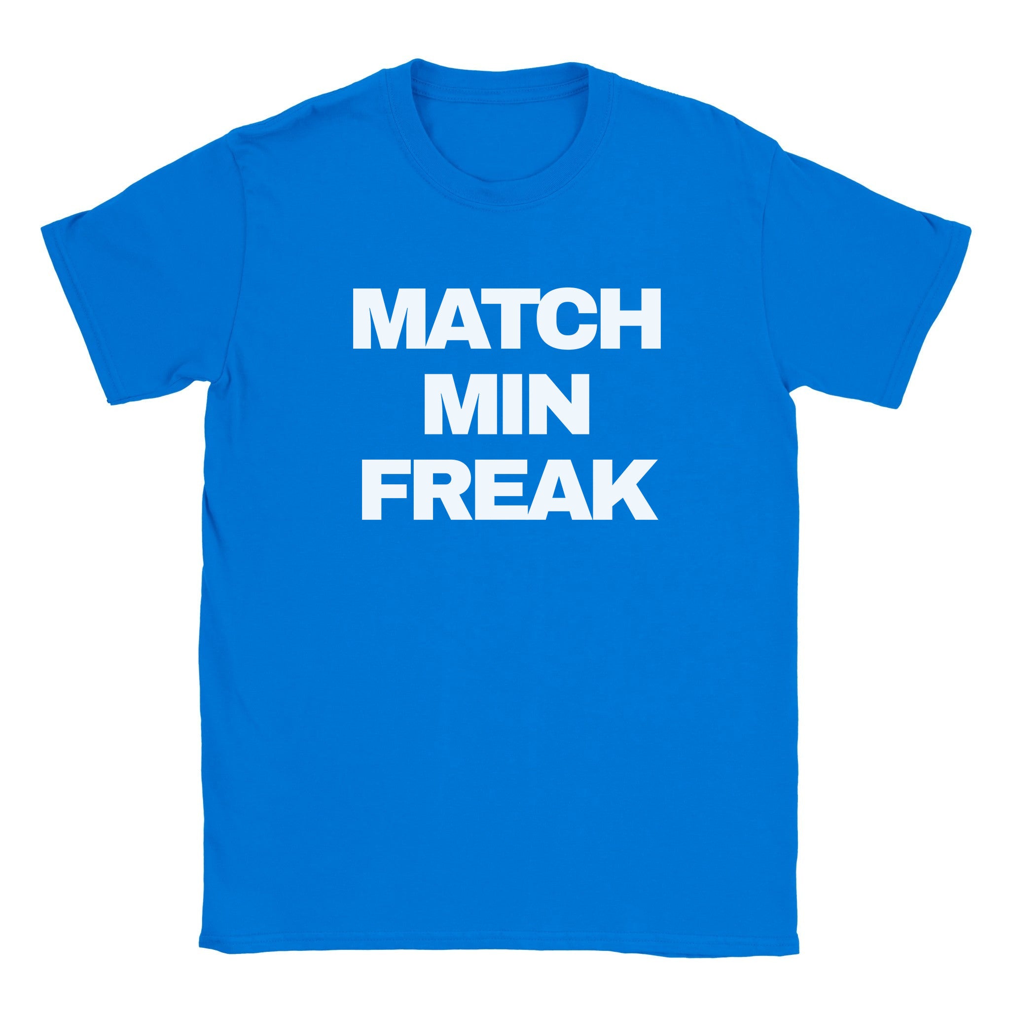 Match min freak - Baby tee – Royal