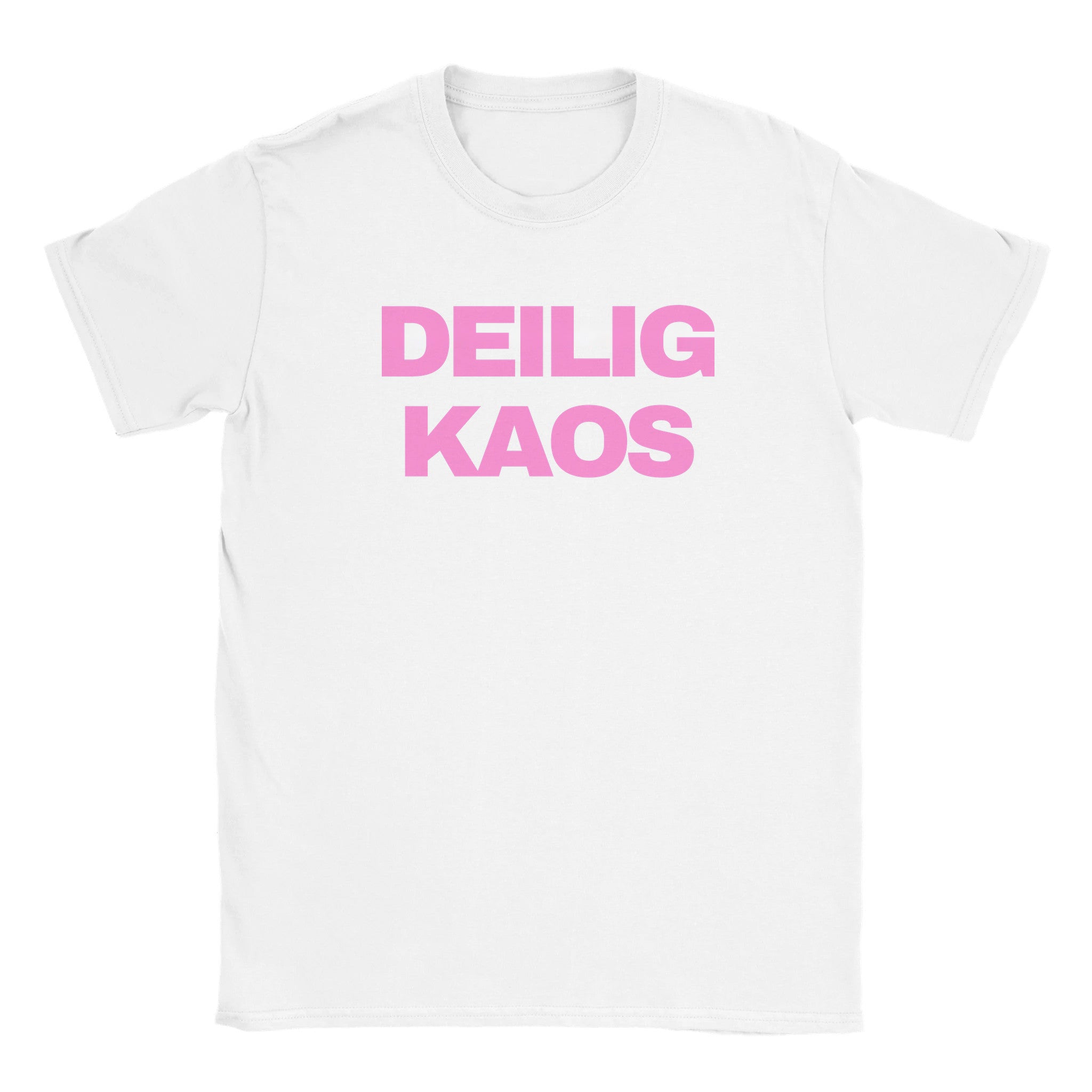 Deilig kaos - Baby tee – White