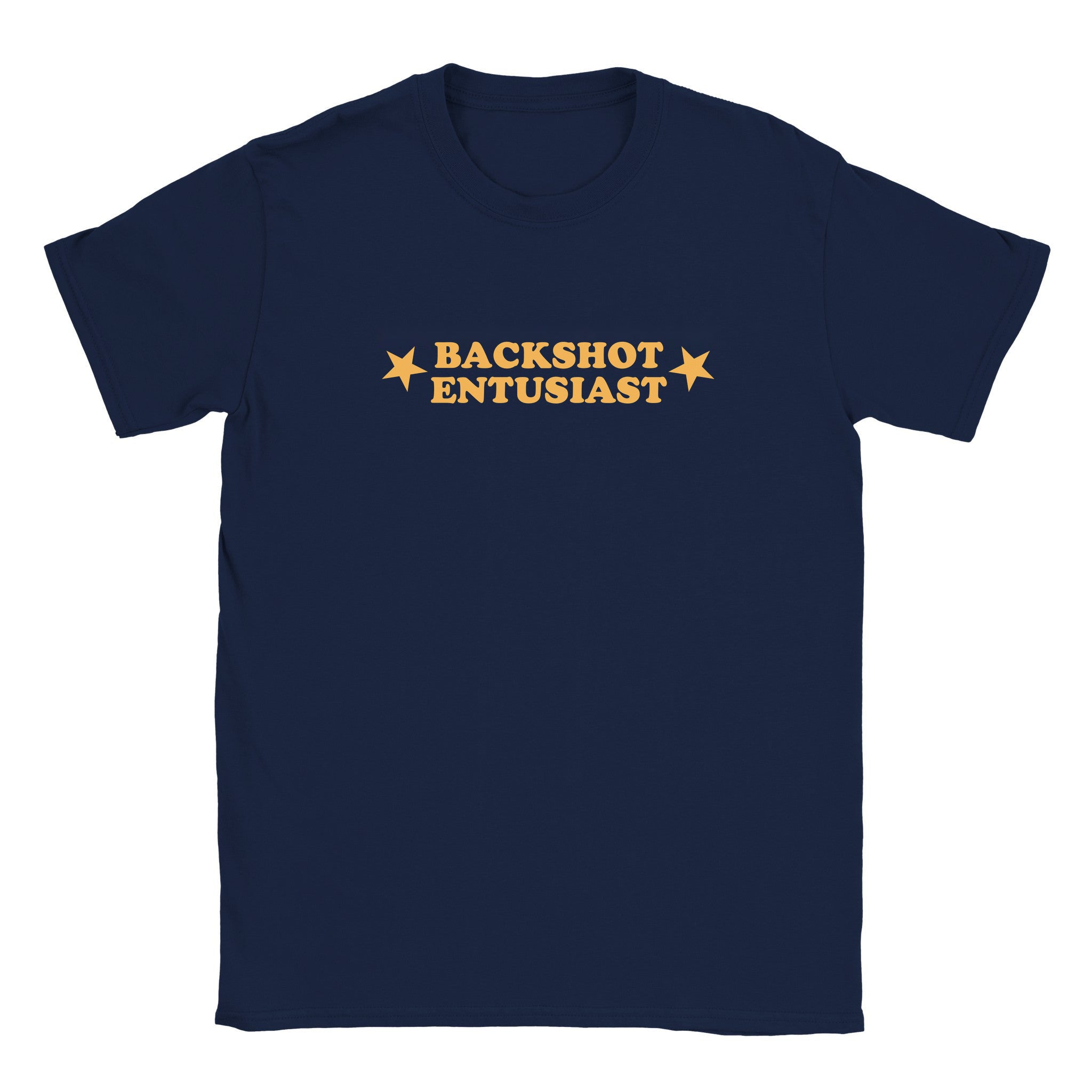Backshot entusiast - Baby tee – Navy