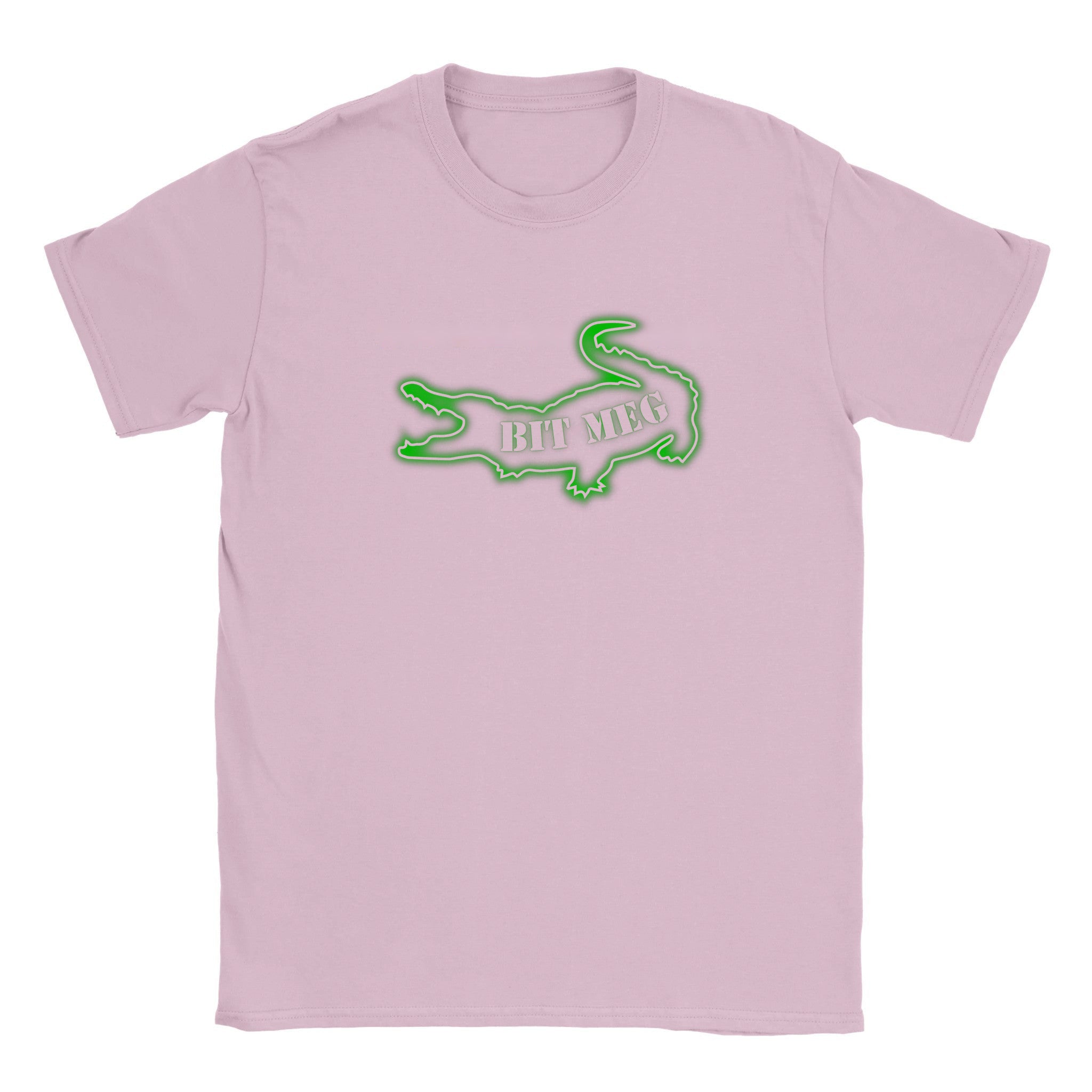 Bite me croc - Baby tee – Light Pink