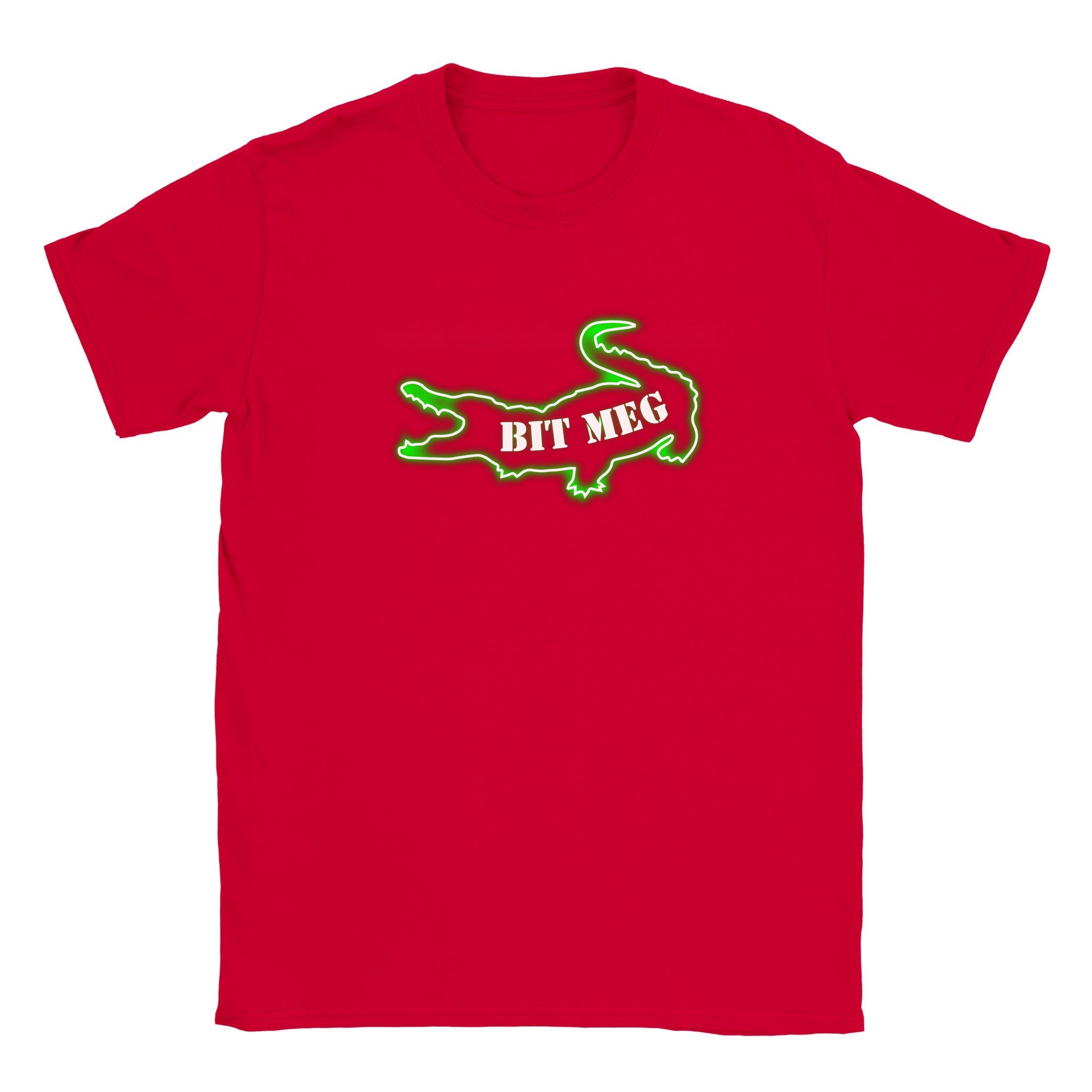 Bite me croc - Baby tee – Red