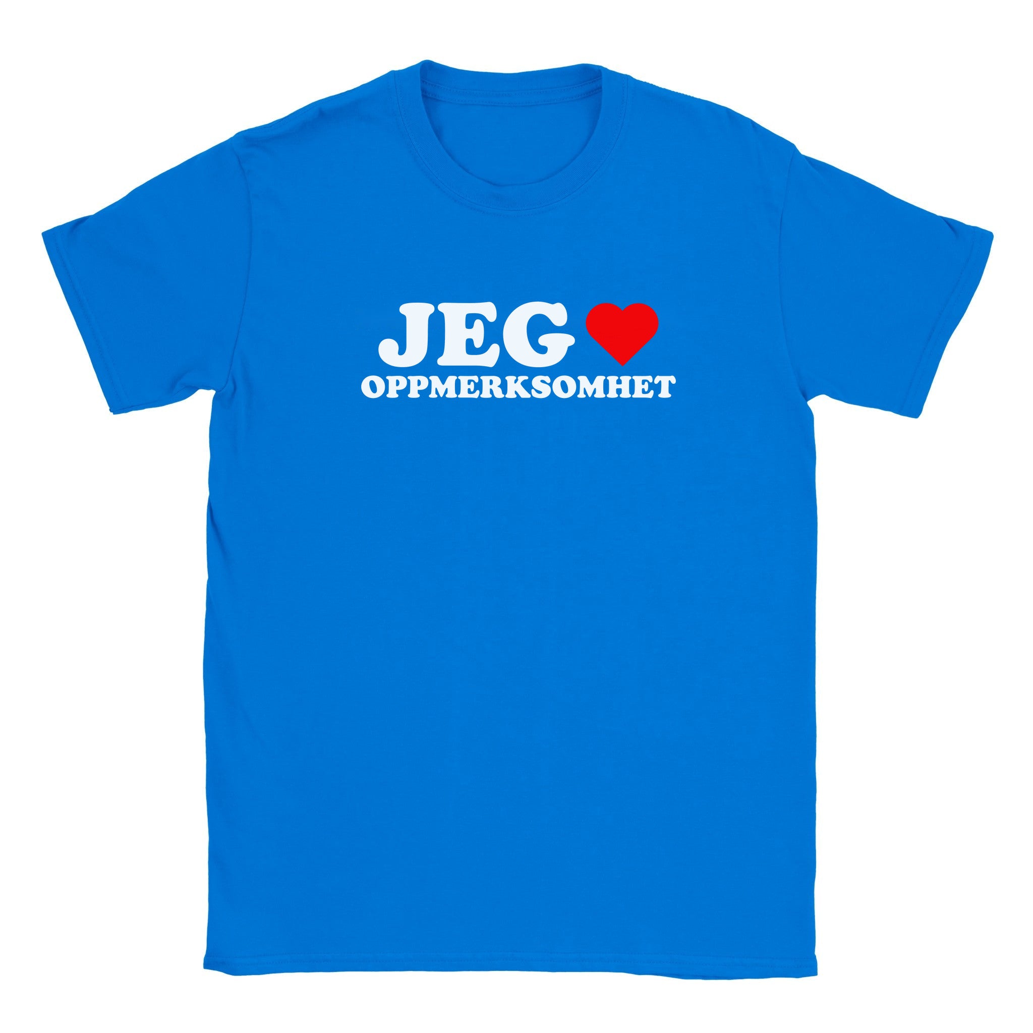 Jeg elsker oppmerksomhet - Baby tee – Royal