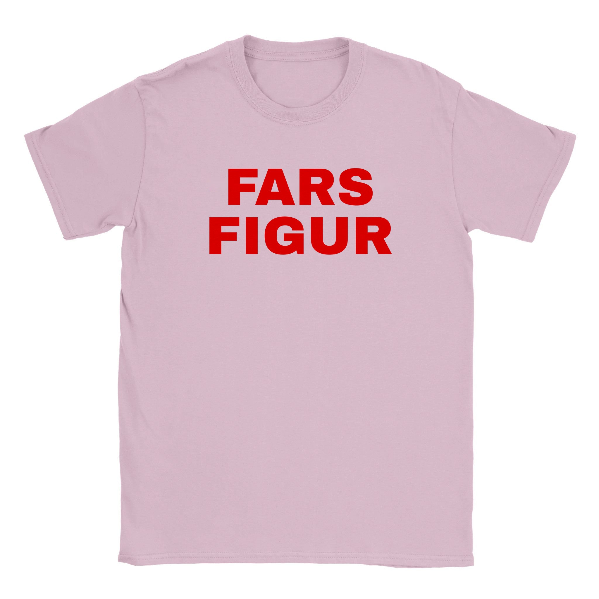 Fars figur - Baby tee – Light Pink