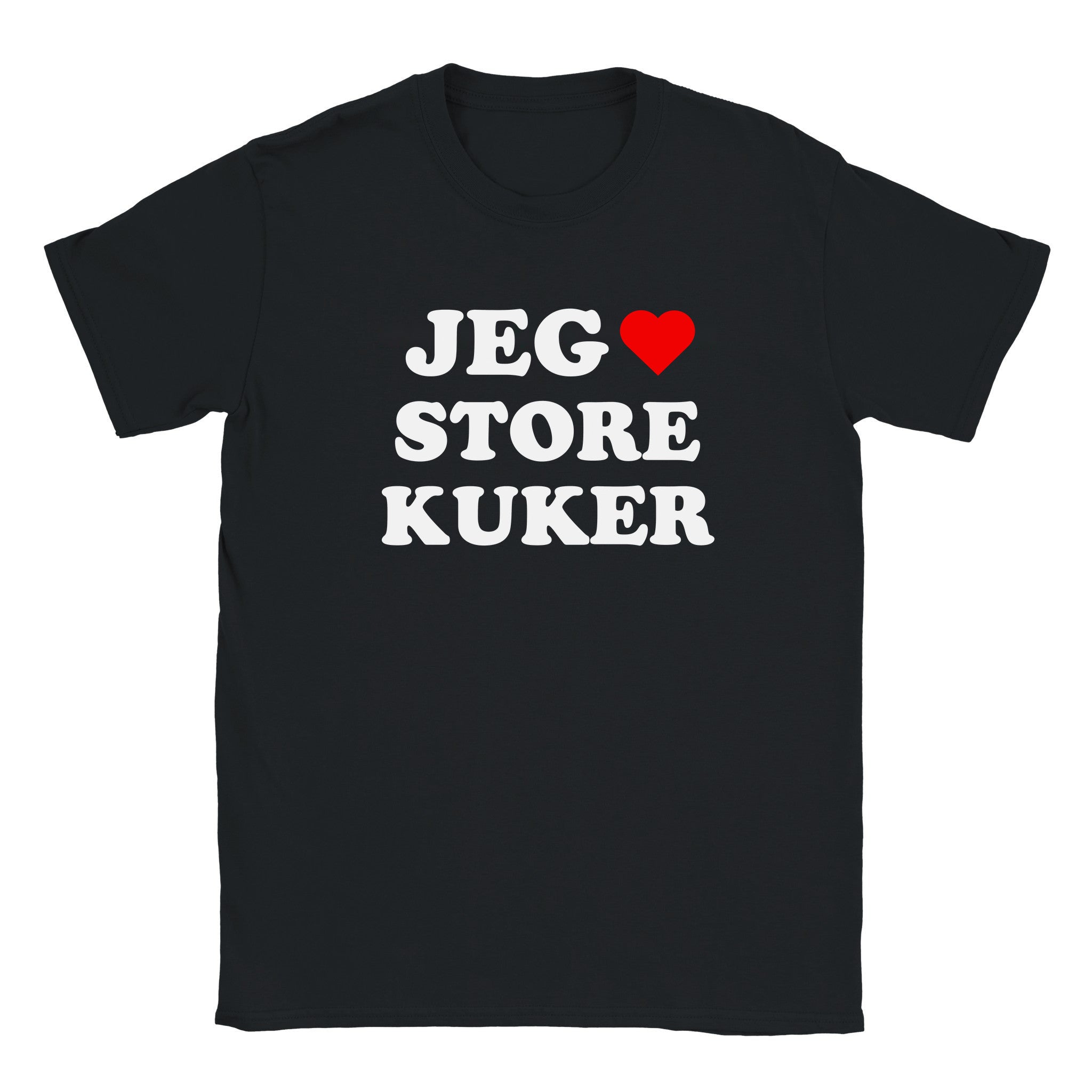 Jeg elsker store kuker - Baby tee – Black