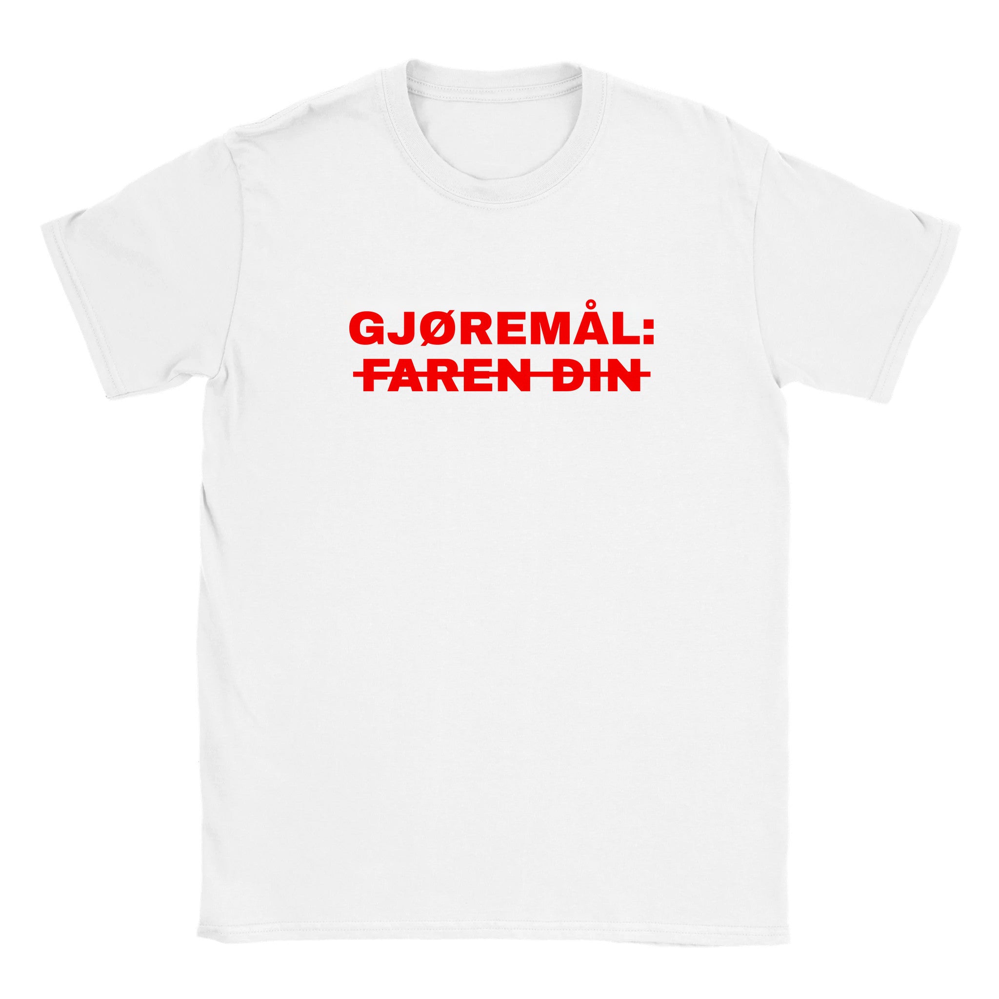 Gjøremål faren din - Baby tee – White