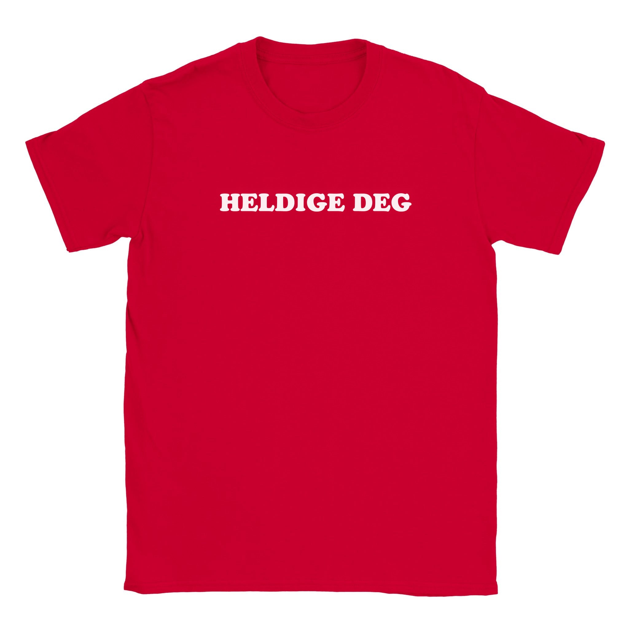 Heldige deg - Baby tee – Red