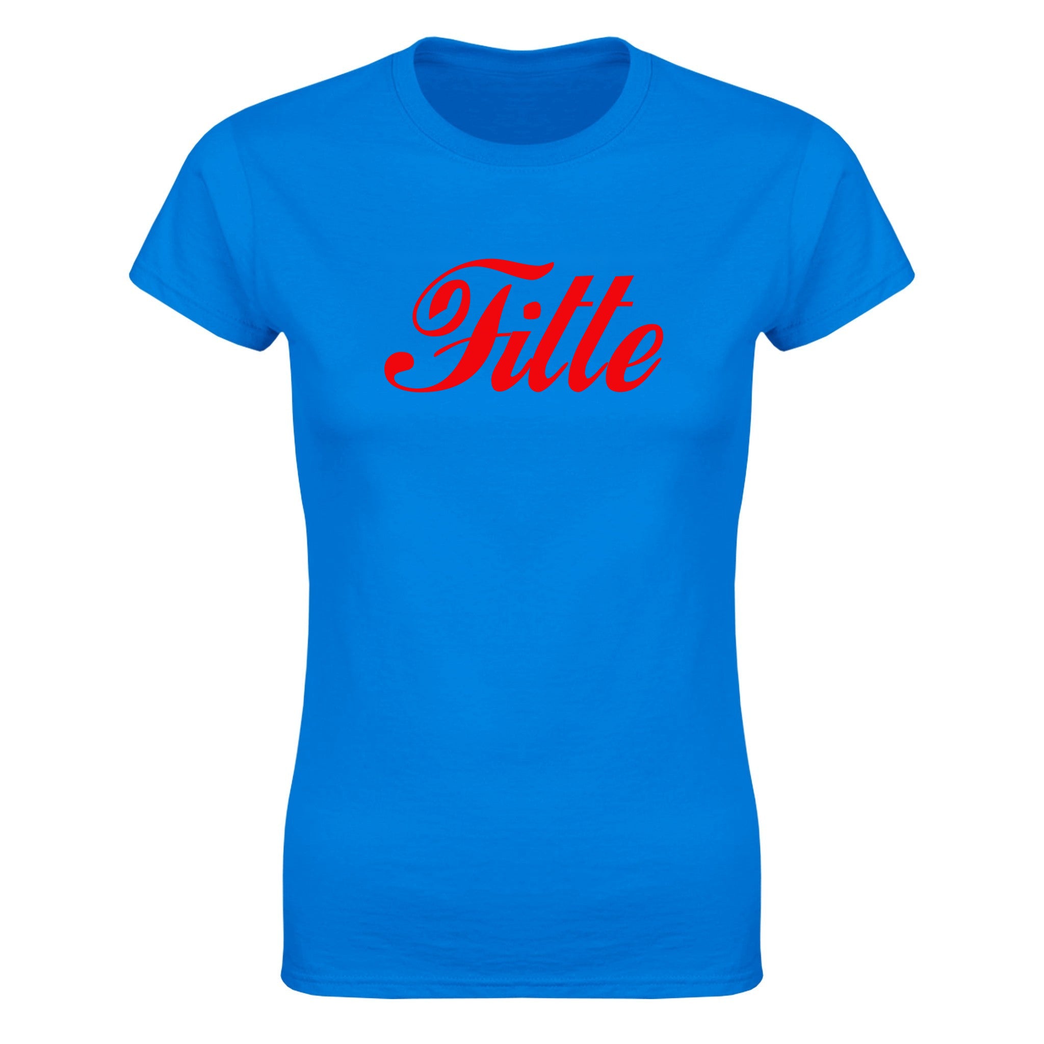 Fitte (design 2) - Dame t-skjorte – Royal